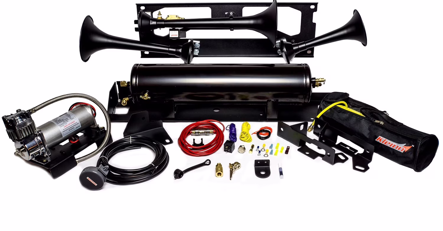 Kleinn Automotive Air Horns SDKIT17-734 Train Horn And Onboard Air System w/Horn
