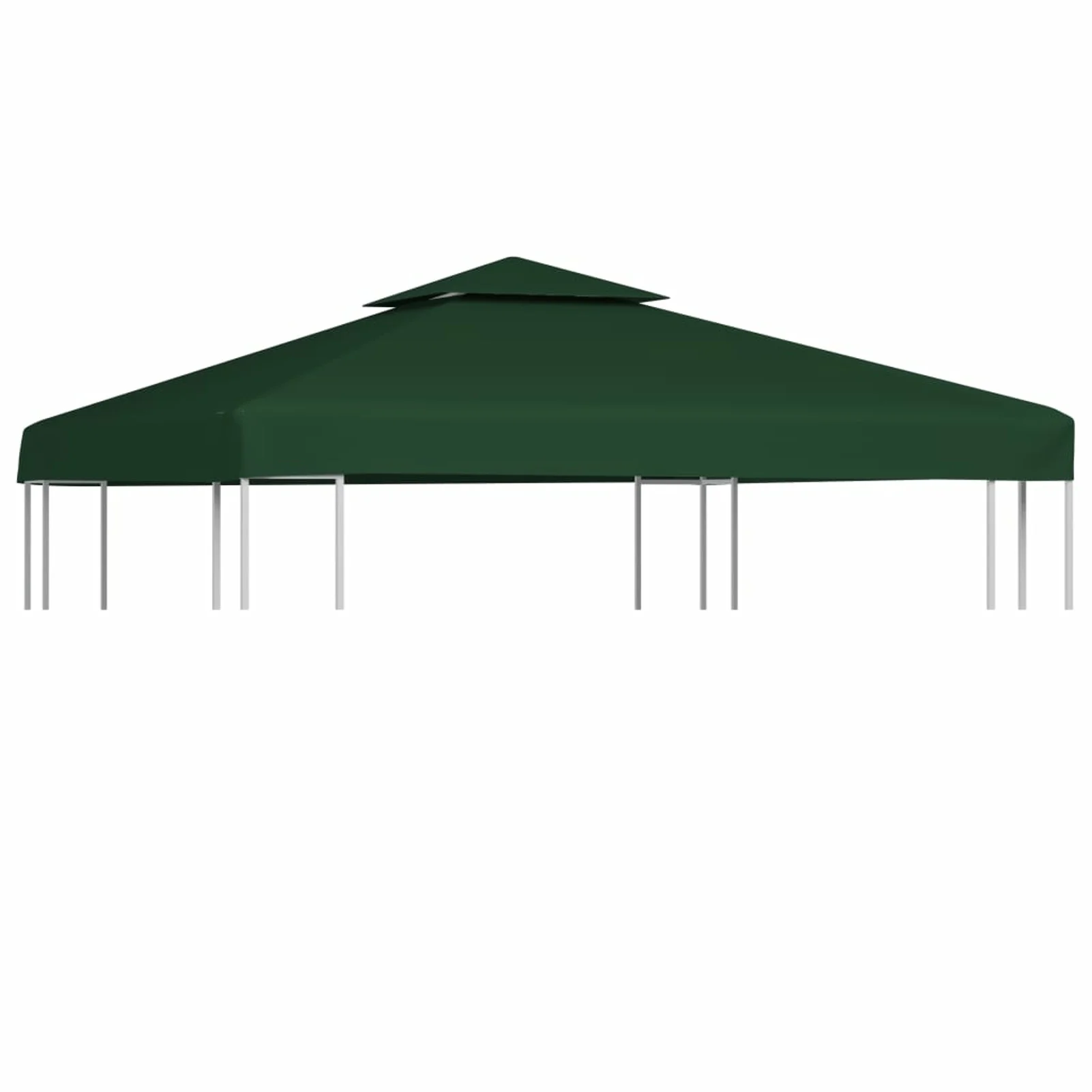 Suzicca Gazebo Cover Canopy Replacement 9.14 ozyd² Green 10'x10'