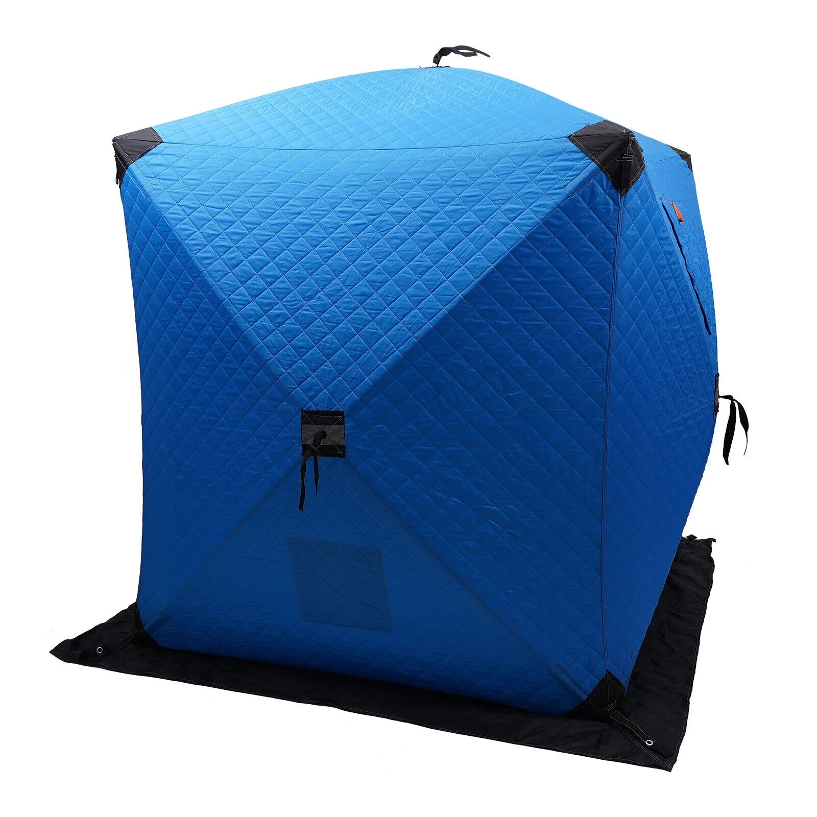 1-2 People Ice Lake Fishing Shelter Freestanding Insulated Tent with Handbag Winter