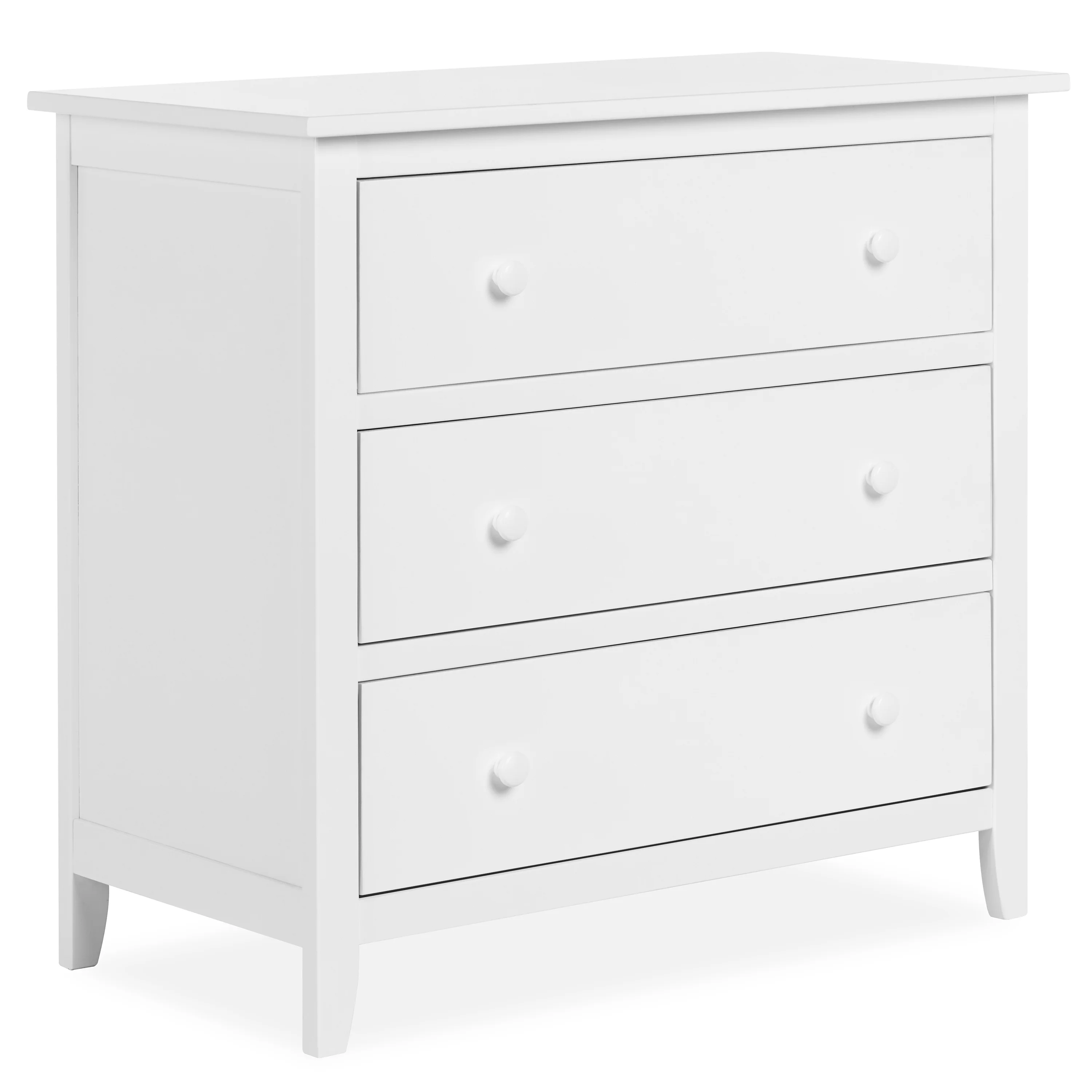 Dream On Me Universal 3 Drawer Chest, White