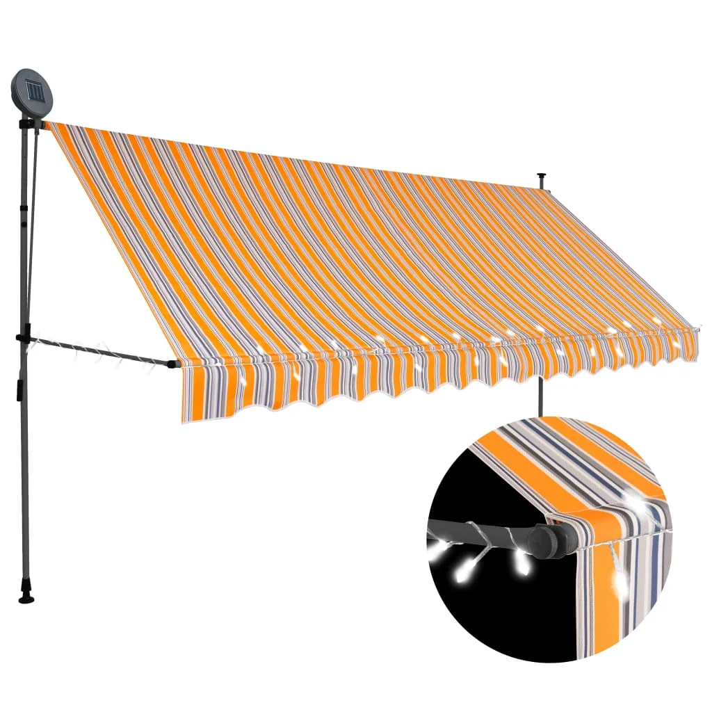 Aibecy Manual Retractable Awning with 137.8