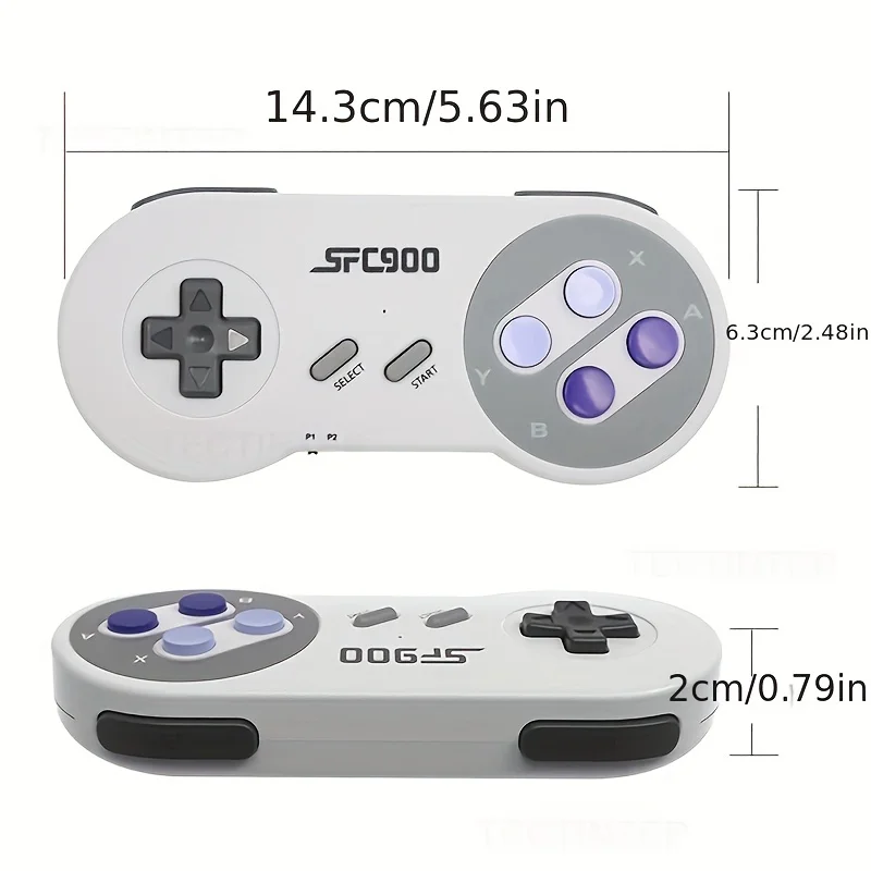 SF900 Video Game Console Hd TV Game Stick Wireless Controller Handheld Game Player Gamepad For SNES For NES
