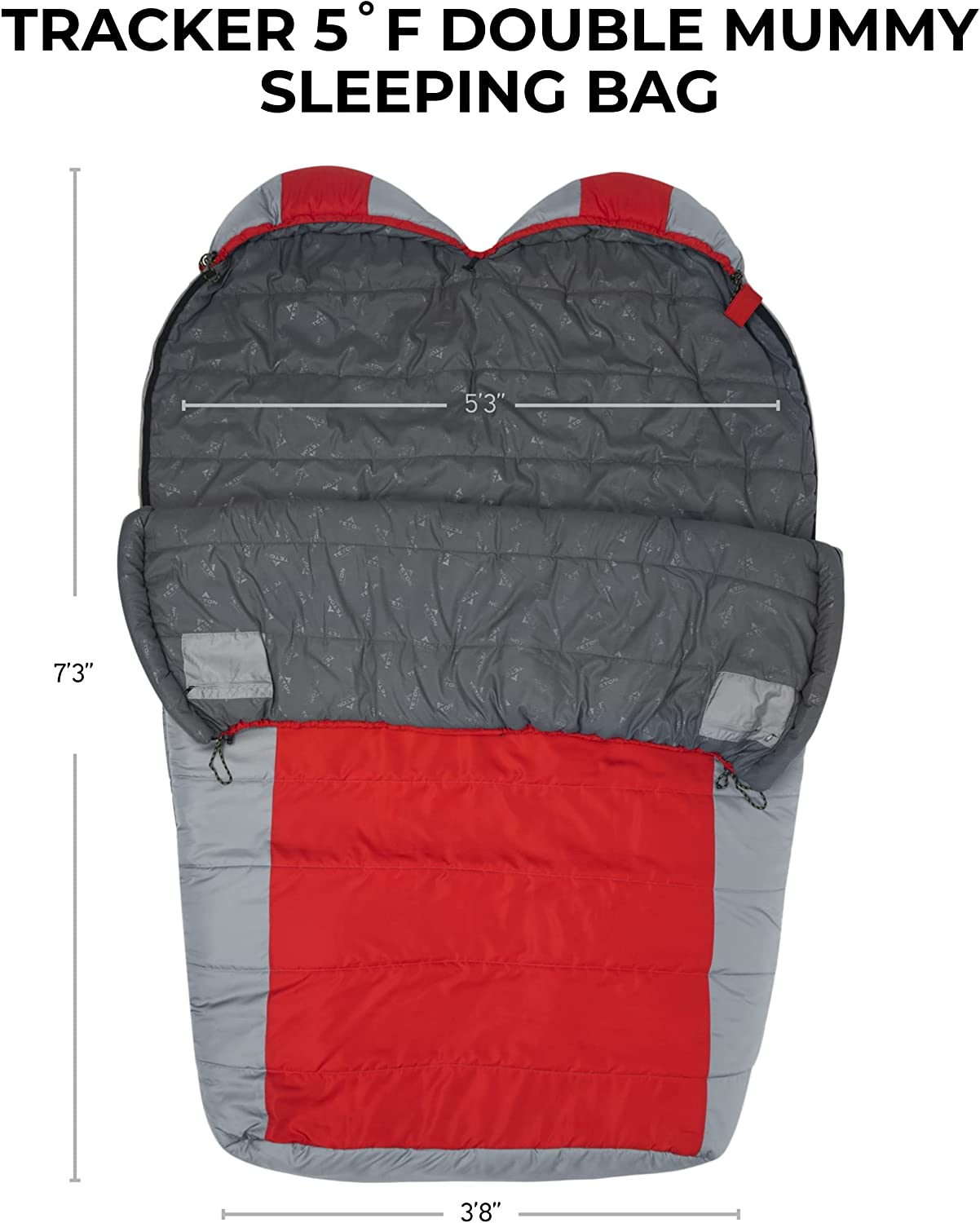ZHANHAO 20 Degree and 5 Degree Sleeping Bags; Lightweight, Warm Mummy Sleeping Bag, Camping, Backpacking, Hiking