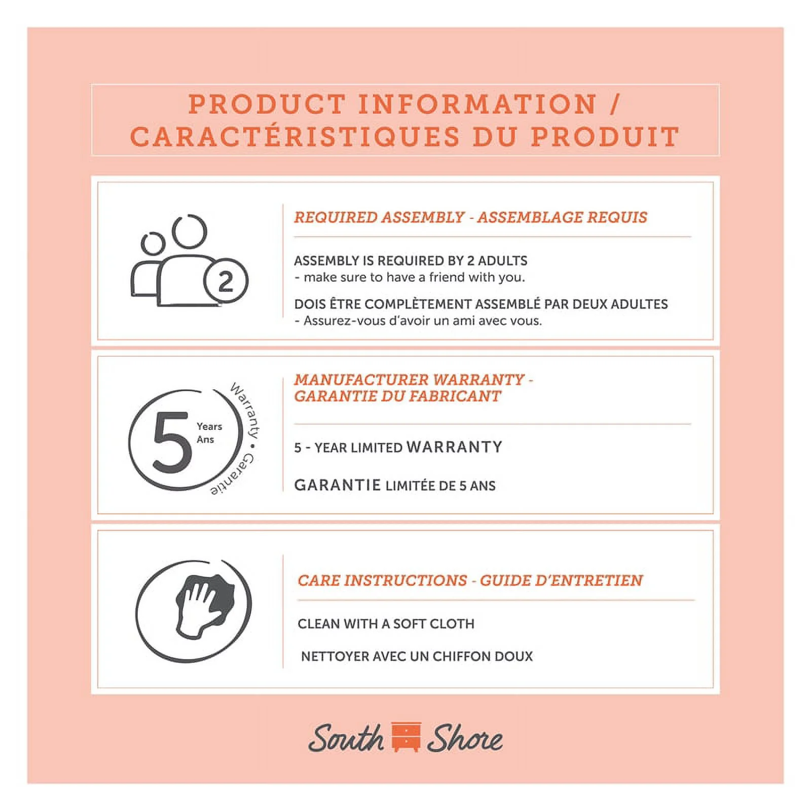 Home Square 2-Piece Set with Mates Bed and Bookcase Headboard