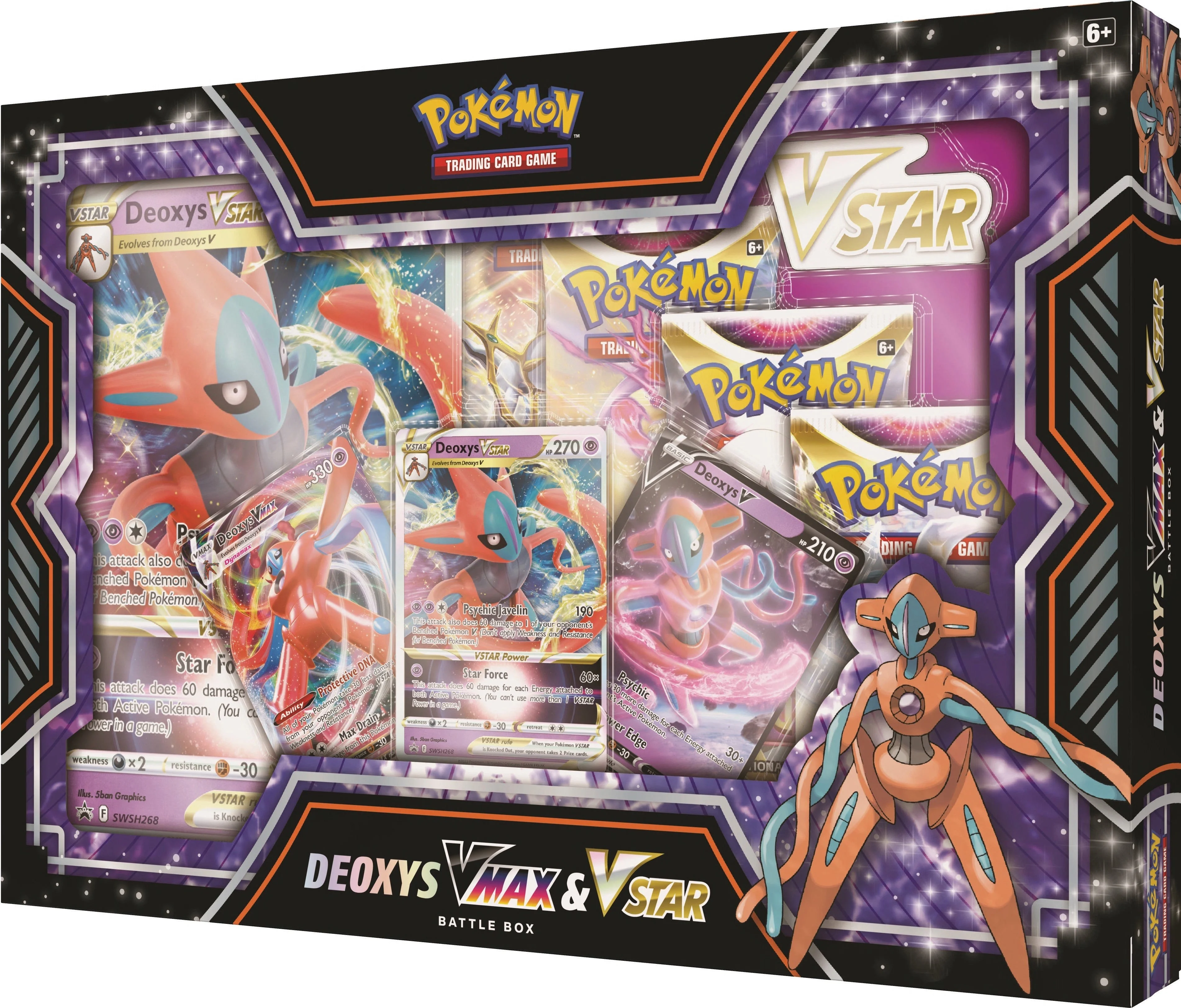 POKEMON DEOXYS OR ZERAORA VMAX VSTAR BATTLE BOX (1 AT RANDOM)