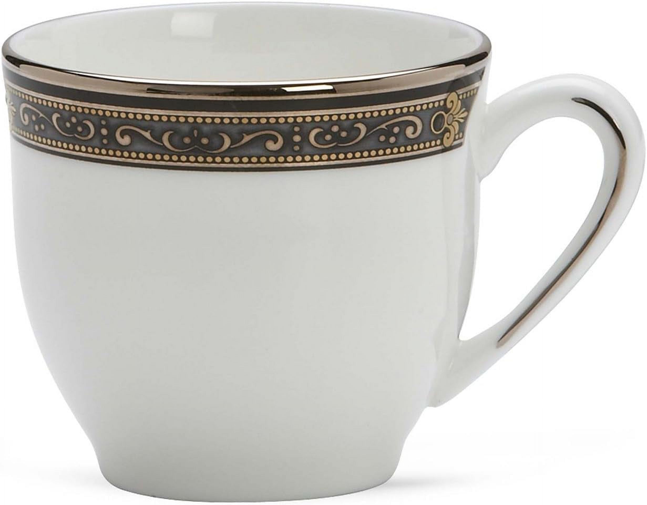 Lenox Vintage Jewel After Dinner Cup, White