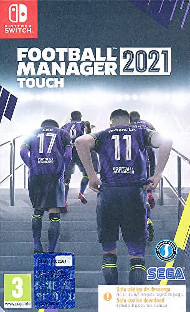 Football Manager 21 ITA/ESP Switch Code in box (English ingame)