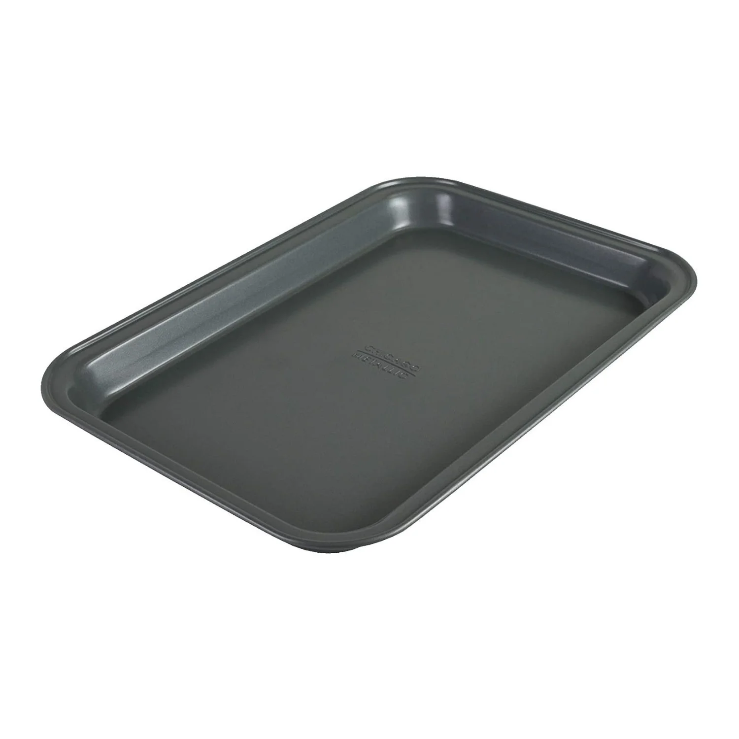 Chicago Metallic Non-Stick Toaster Oven Bakeware Set, 4-Piece, Carbon Steel