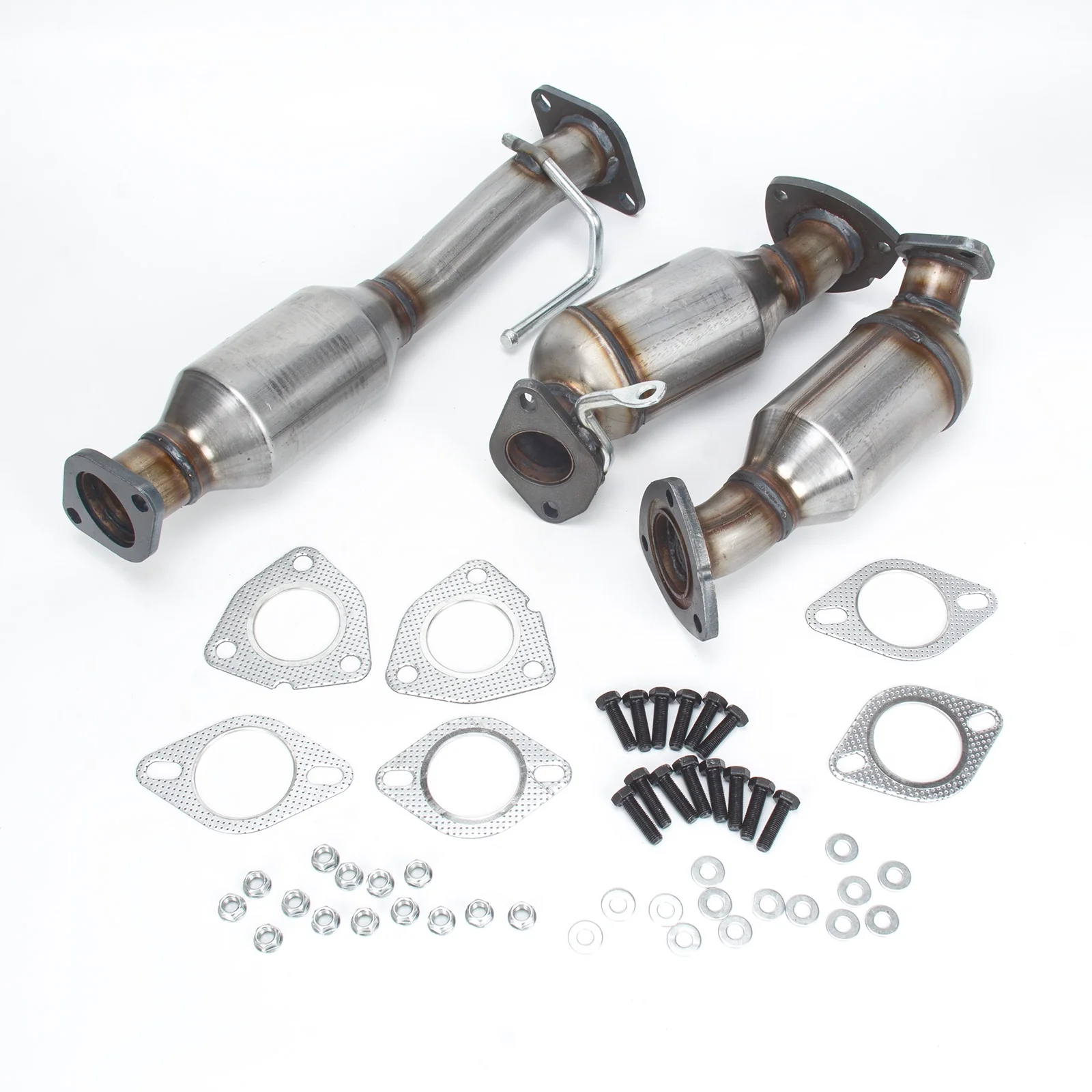 3PCS Catalytic Converter Set for Chevy Traverse Buick Enclave 3.6L V6 2009-2017