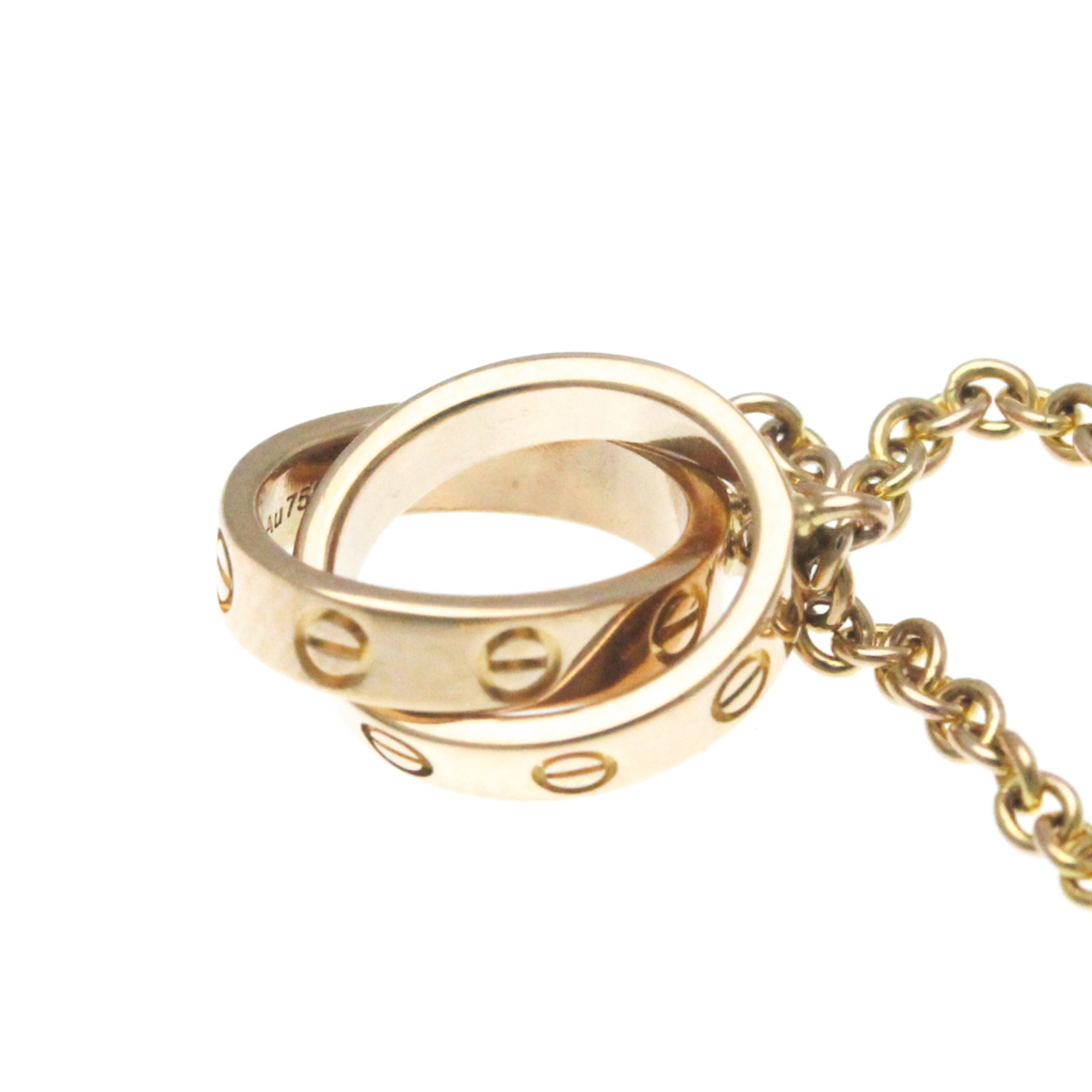 Pre-Owned Cartier Baby Love Bracelet B6027000 Pink Gold (18K) No Stone Charm Bracelet Pink Gold (Good)