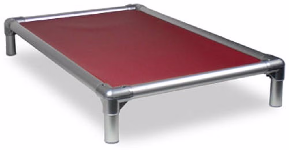 Kuranda Aluminum Dog Bed -Heavy Duty Vinyl Fabric (Orthopedic Chewproof Elevated)