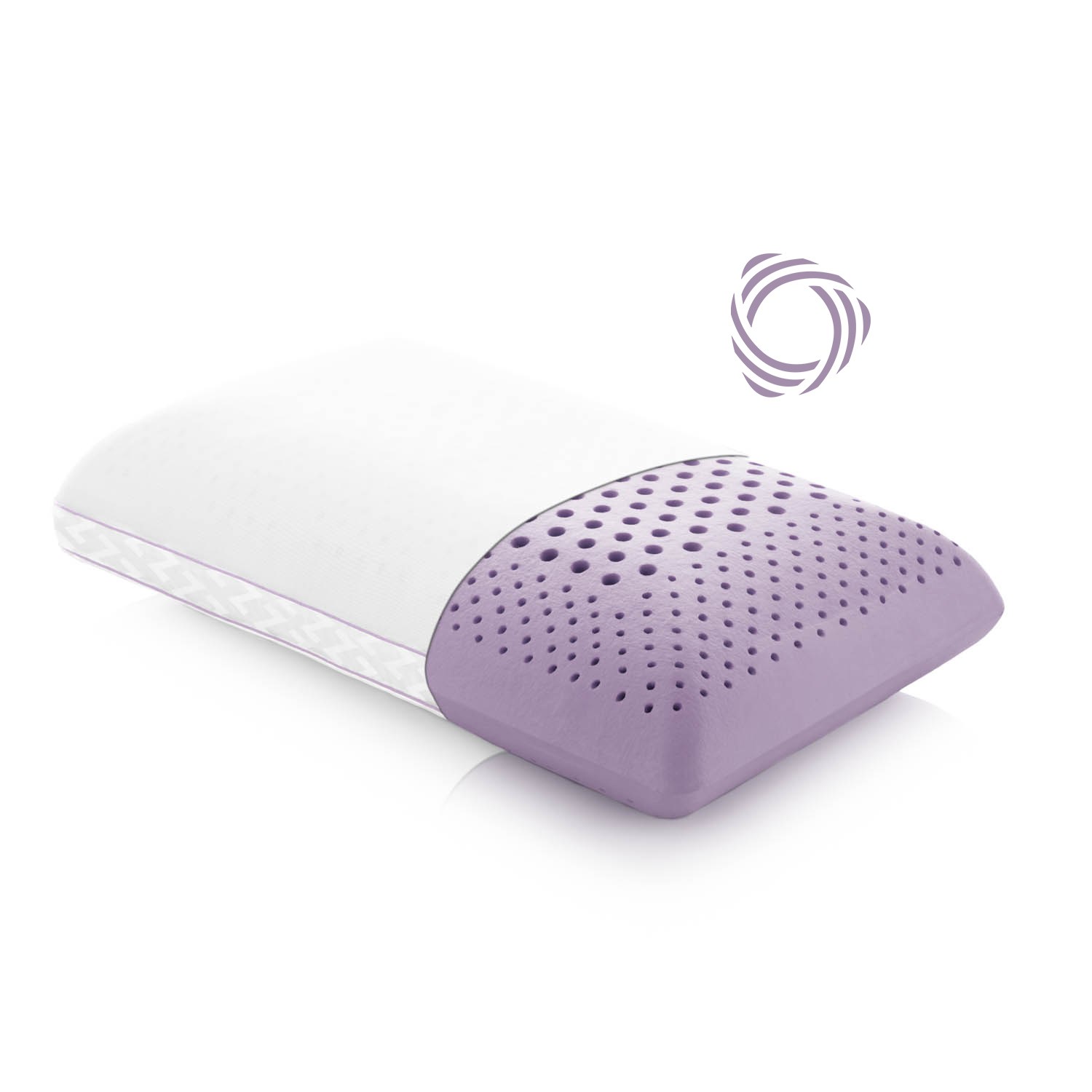 Z Zoned ACTIVEDOUGH Pillow Infused with All Natural Lavender Oil Feels Like Blend of Latex and Memory Foam Mid Loft Queen