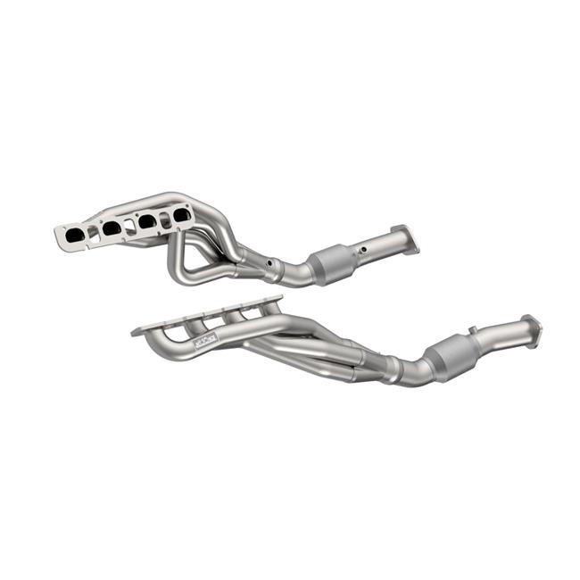 Kooks Headers 3521H440 1.87 x 3 in. Long Tube Headers 3 in. x OEM H.O. Green Connections Exhaust for 2021 Ram TRX 6.2L