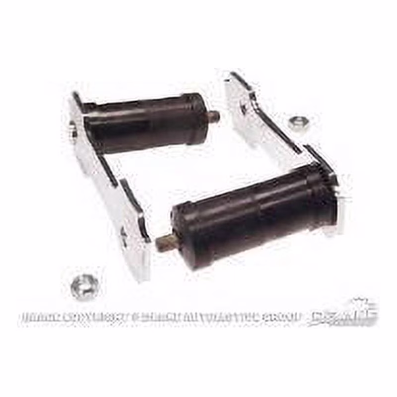 Scott Drake C5ZZ-5776-GTSSL 1965-1973 Shackle Kit Stainless Steel Dual Exhaust 1