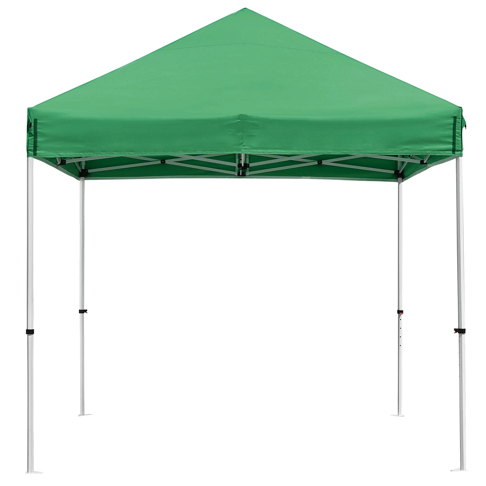 InstaHibit 10x10 ft Pop Up Canopy CPAI-84 Commercial Outdoor Trade Fair Party Tent Green