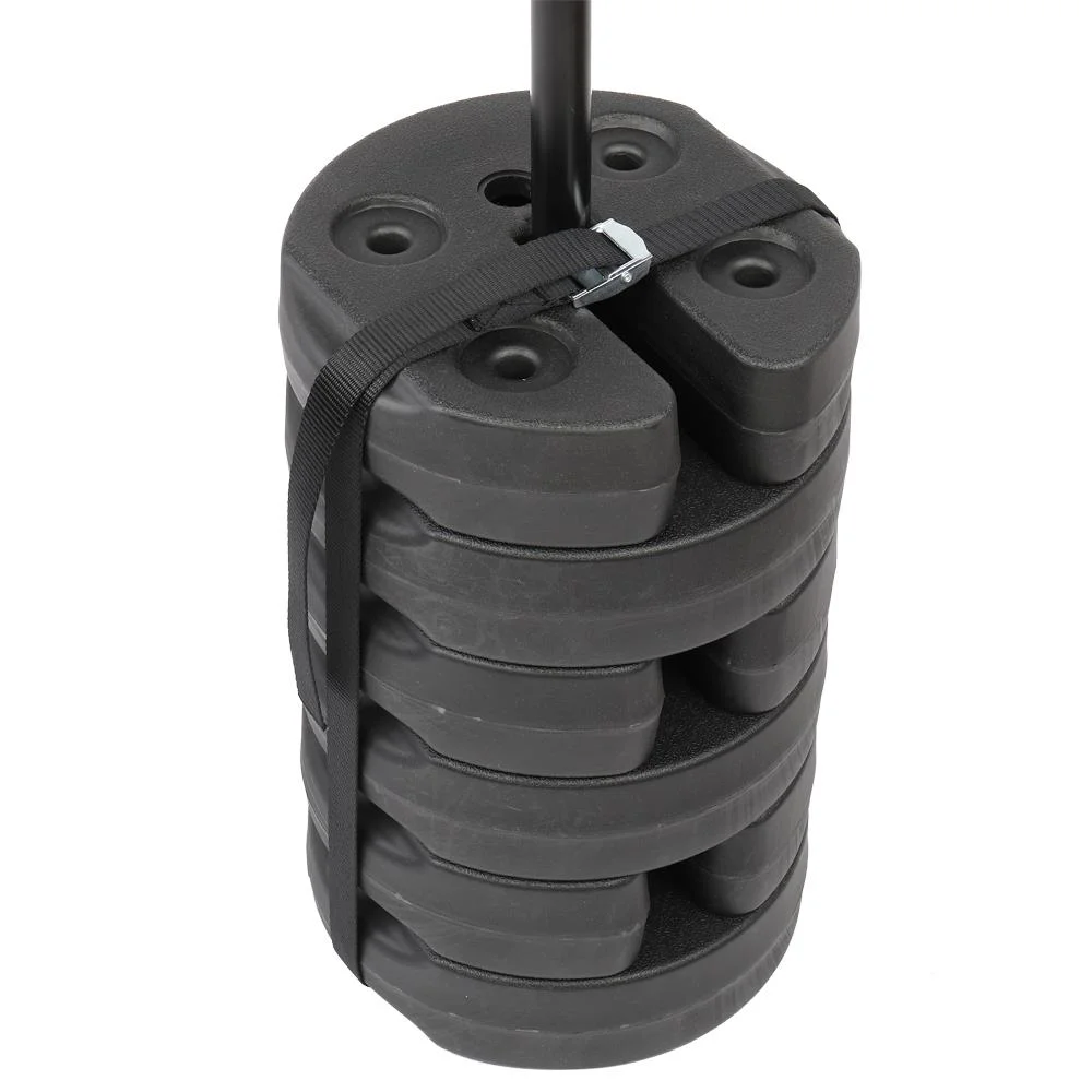 Winado Weight Plates 6 Pcs Tent Shade Canopy Water Fillable Black