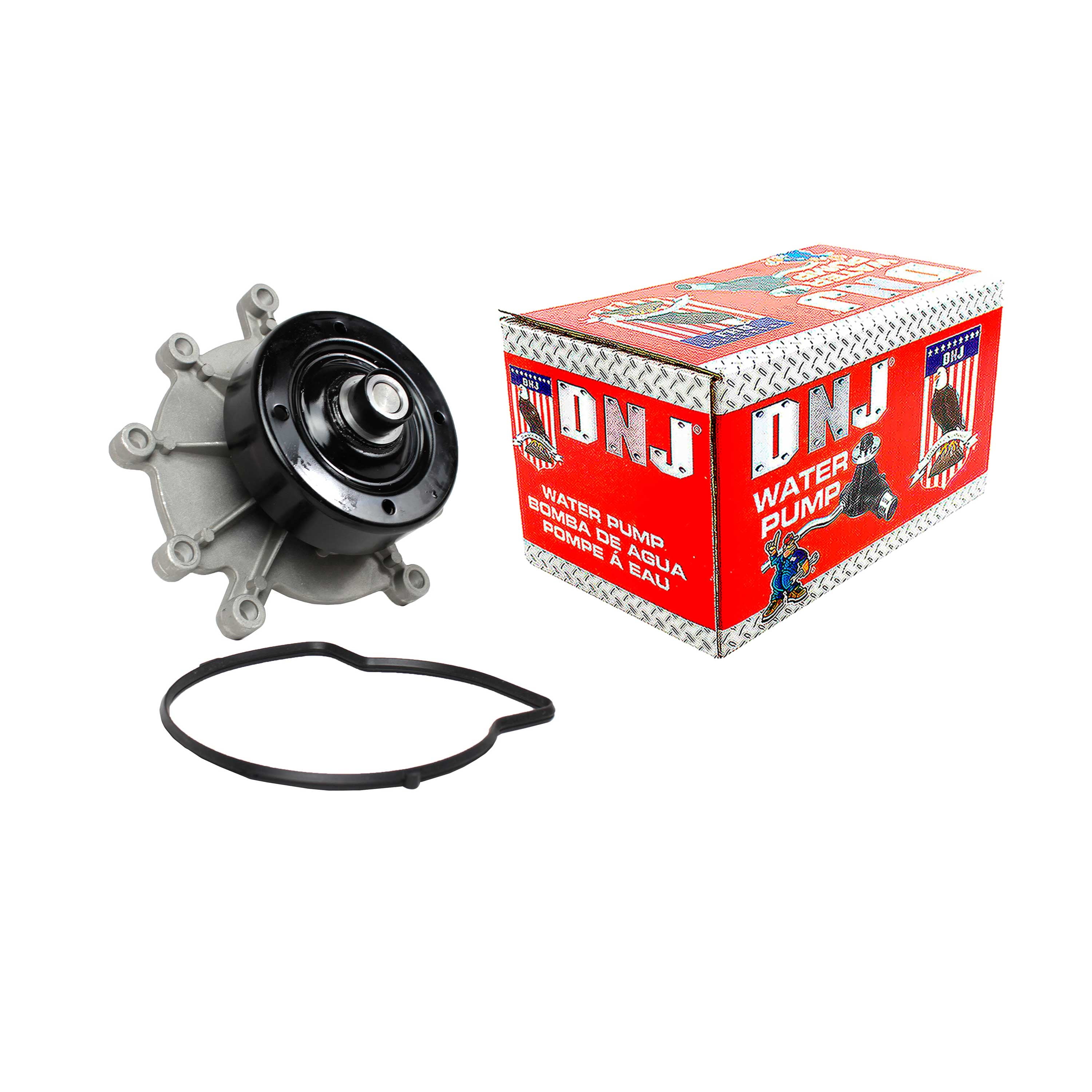 DNJ WP1100 Water Pump Fits Cars & Trucks 99-13 Chrysler Dodge 1500 Aspen 3.7L SOHC 12v 16v Fits select: 2007-2012 JEEP LIBERTY, 2002-2012 DODGE RAM 1500