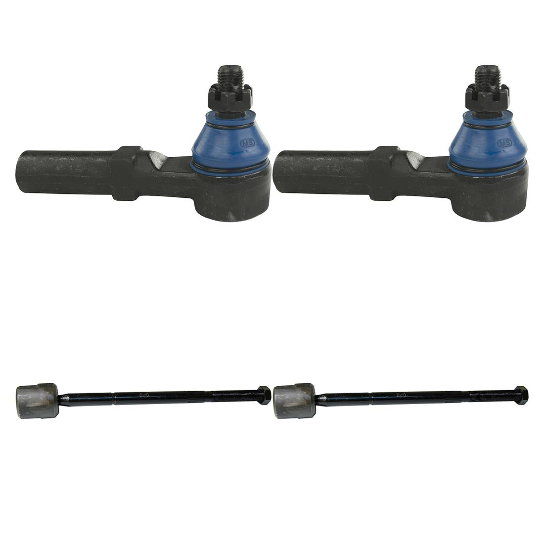 4X Mevotech Front Inner Front Outer Steering Tie Rod End For Dodge Dakota
