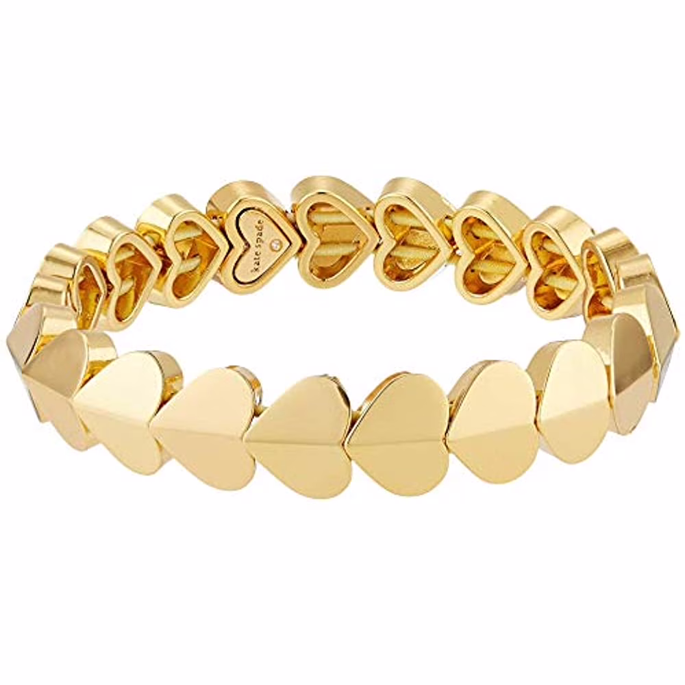 Kate Spade New York Bracelet Heritage Spade Heart Gold Expandable Bracelet