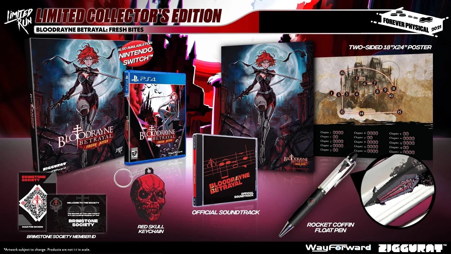 BloodRayne Betrayal: Fresh Bites - Collector's Edition, Limited Run #425 - Playstation 4