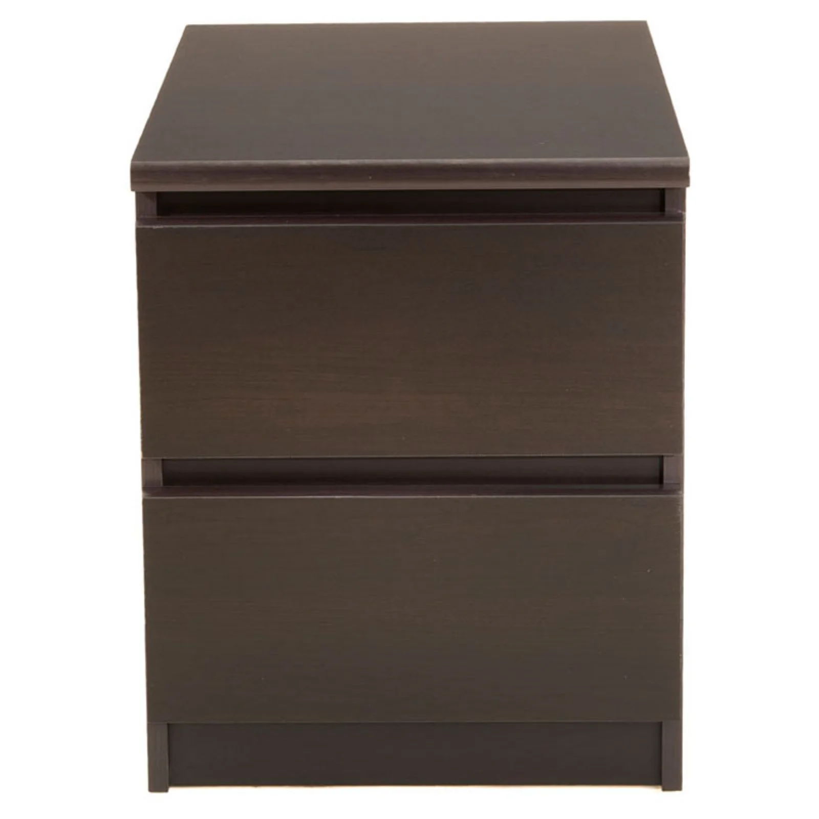 Tvilum Laguna Collection 2-Drawer Nightstand, Truffle