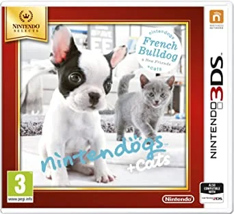 NINTENDOGS AND CATS 3D: FRENCH BULLDOG (SELECTS) /3DS