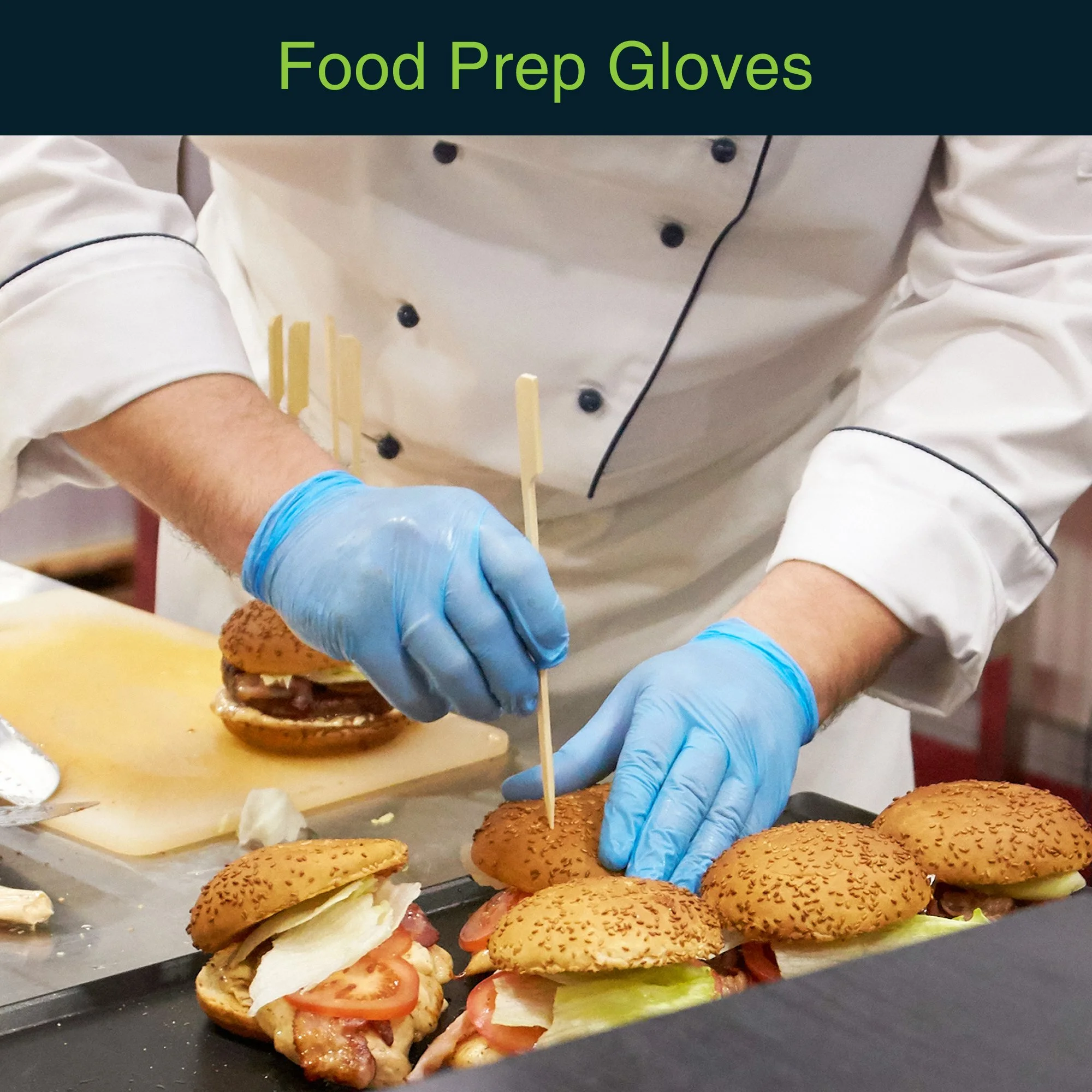 Fifth Pulse Vinyl Gloves, Multifunction Medical Grade Exam, Kitchen Gloves, All-Purpose Industrial Disposable Gloves Latex Free, Powder Free - Blue - 10 Boxes of 100 Gloves- 1000 Total (Large)