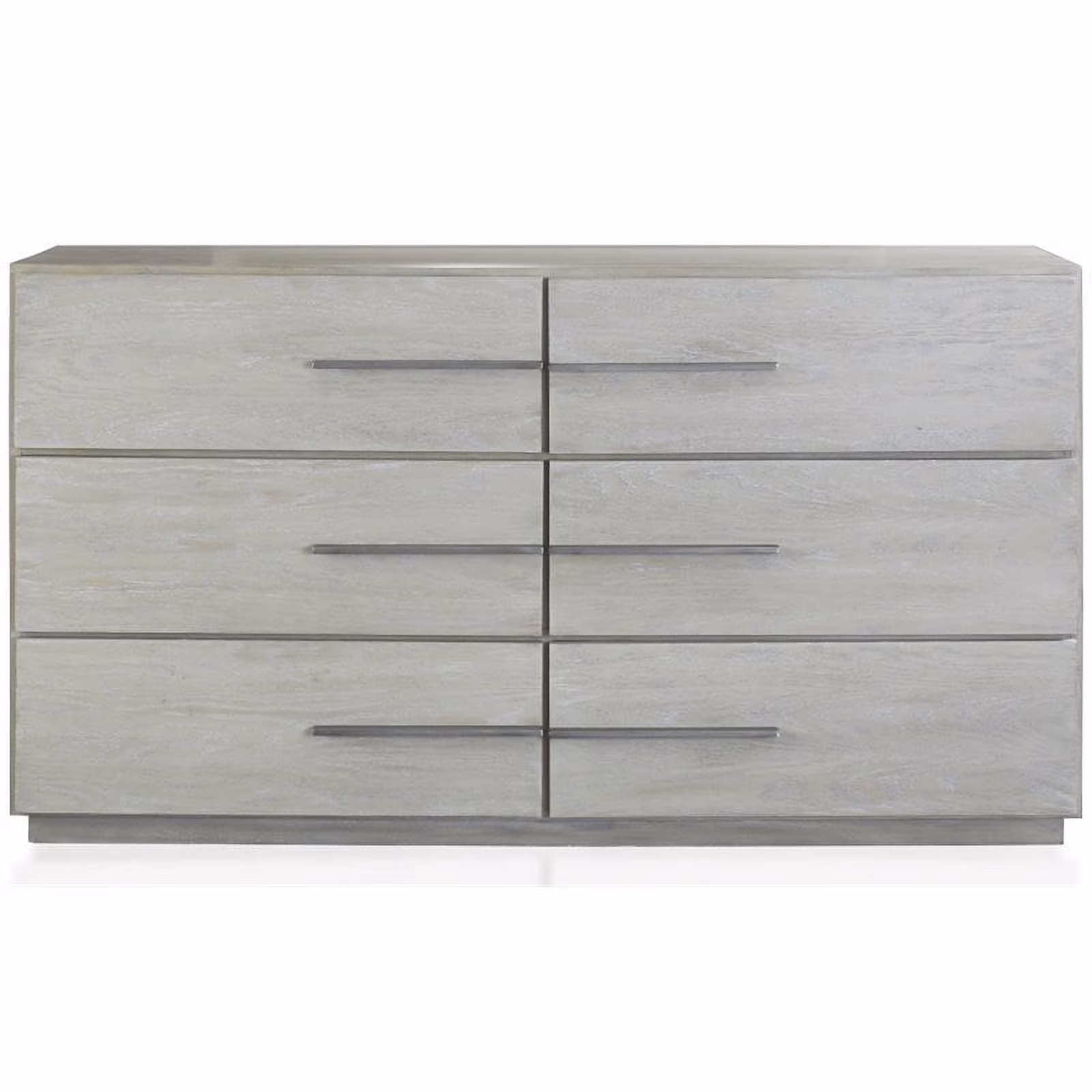 Modus Destination 6 Drawer Dresser in Cotton Gray