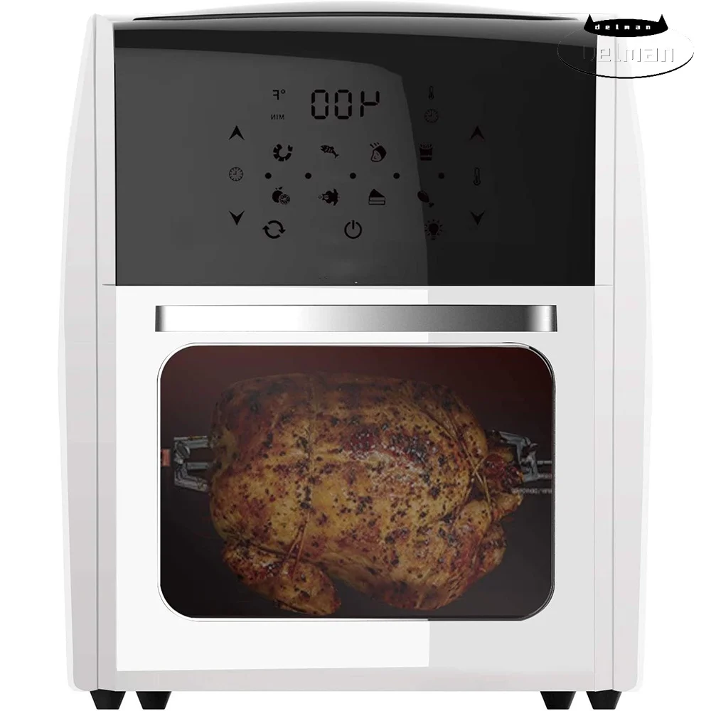 Digital Air Fryer with Rotisserie, Dehydrator, Convection Oven