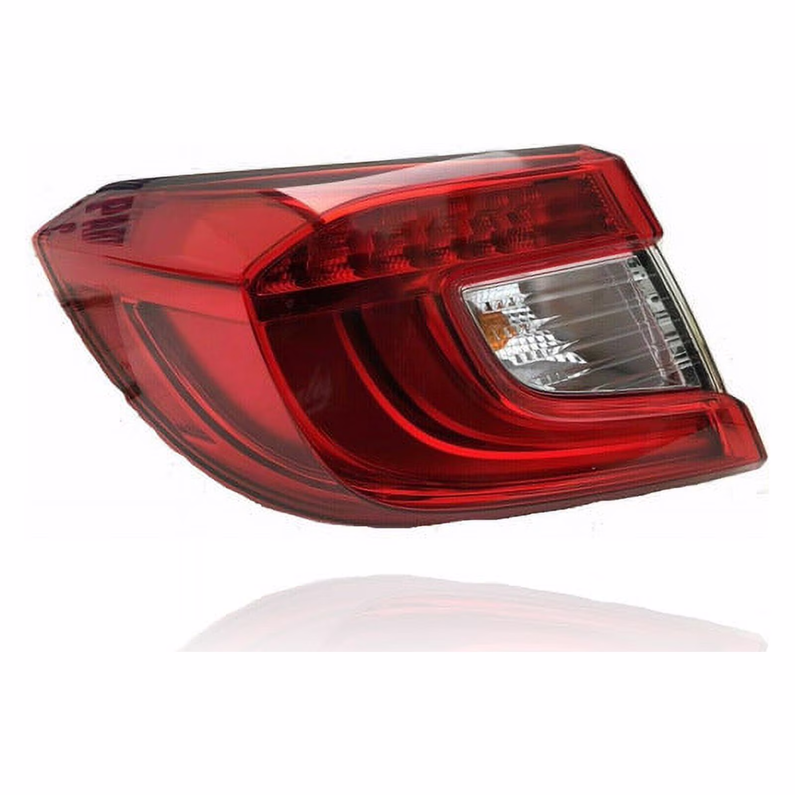 Tail Light Assembly - Cooling Direct Fit/For 18-22 Honda Accord-Sedan - Outer On Body - Left Hand / Driver - CAPA - 33550TVAA01