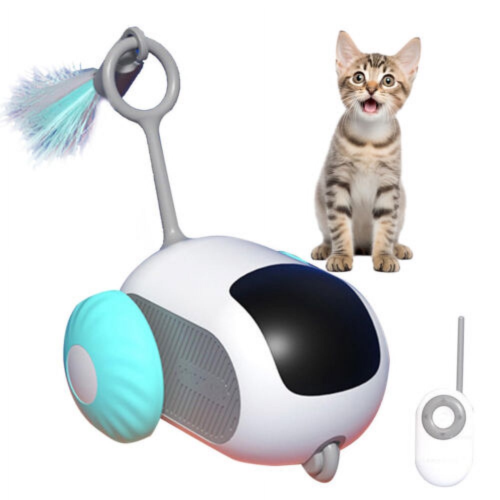 Car Remote Control Electric Cat Toys - Funny Feather Smart Interactive Cat Toy🔥