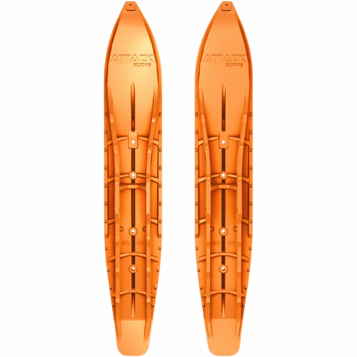 Slydog ATKSOLORGLOPBLK Attack Skis - Orange