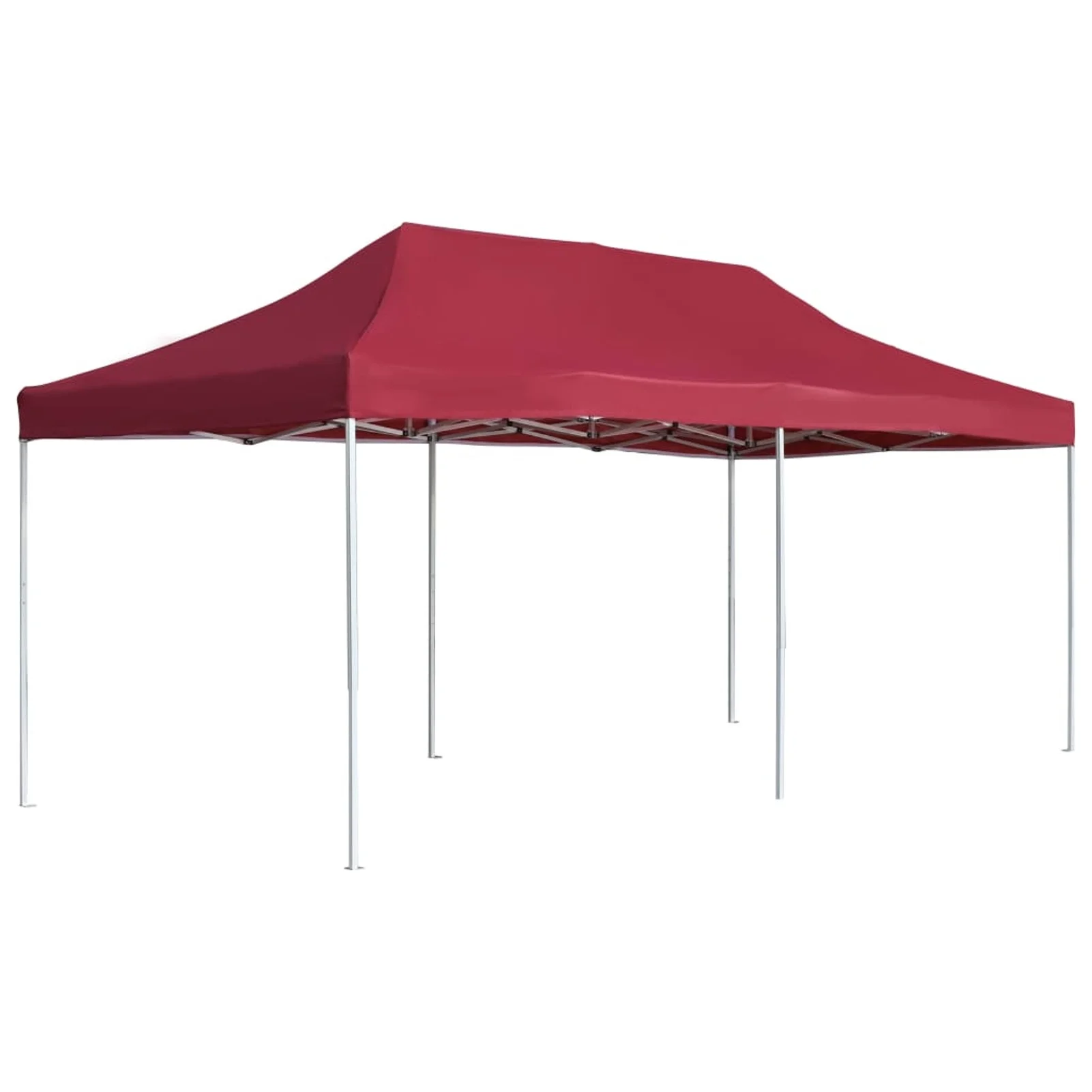Professional Folding Party Tent Aluminum 19.7'x9.8' Red