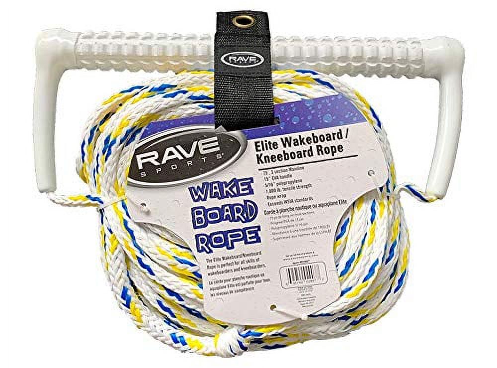 RAVE 3-Section Wakeboard/Kneeboard Rope(70-feet)