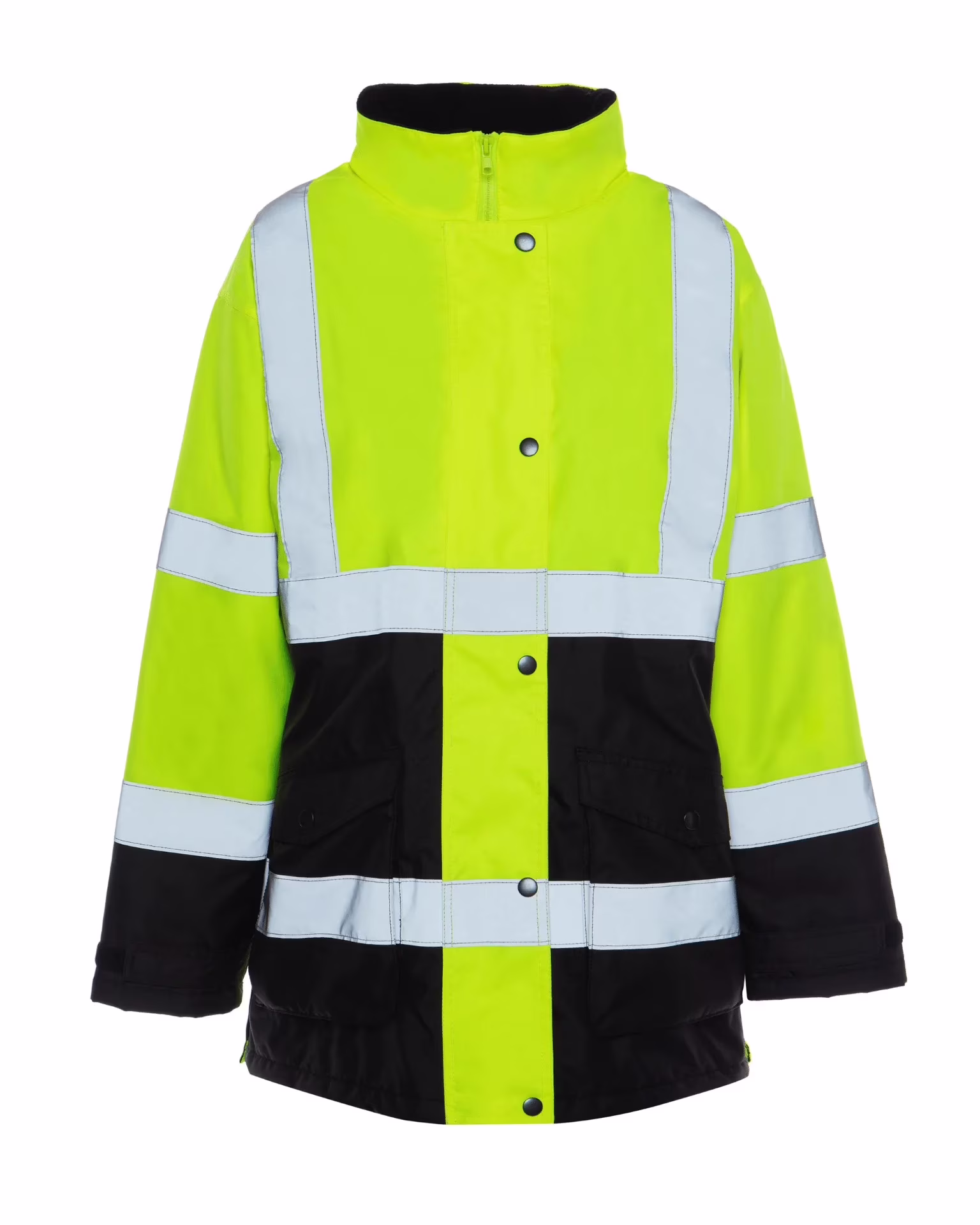 UHV664SM High Visibility Green Waterproof Class 2 Jacket - Small