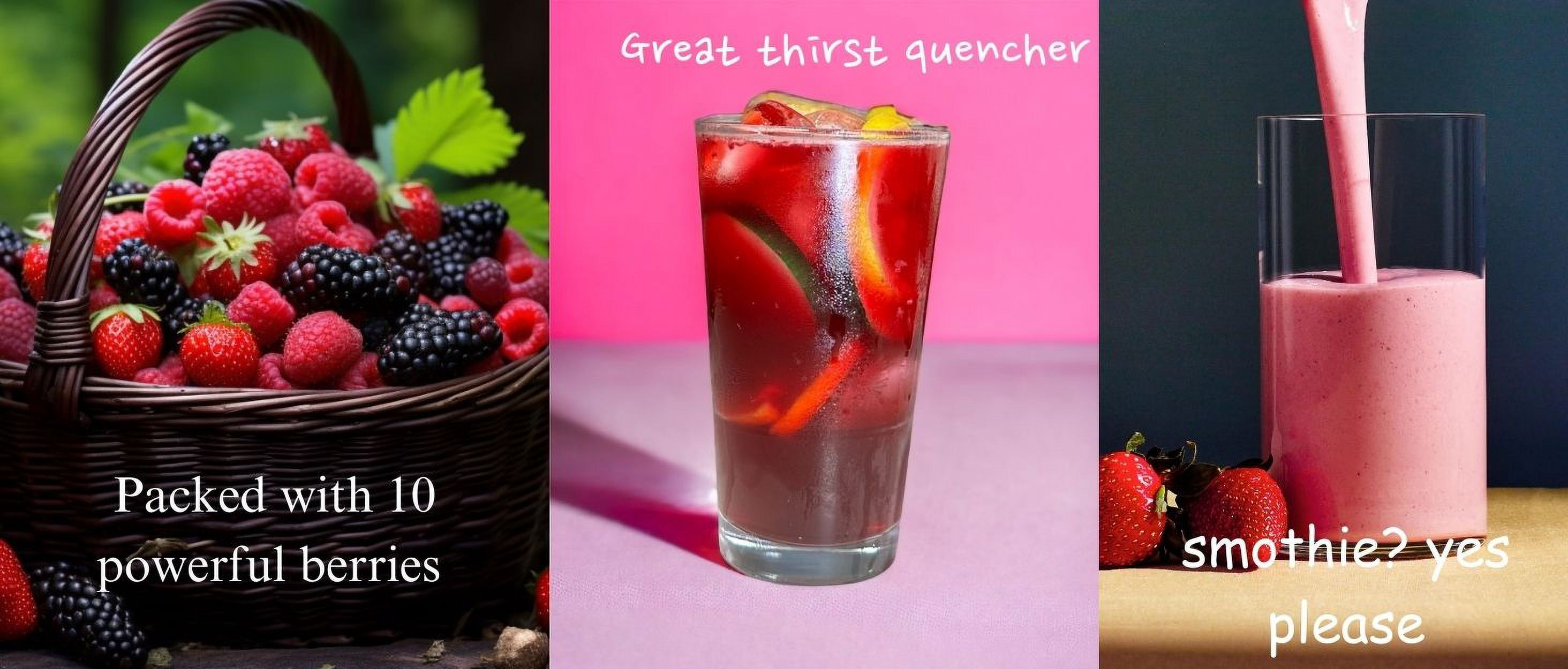 Super food mixed fruit powder