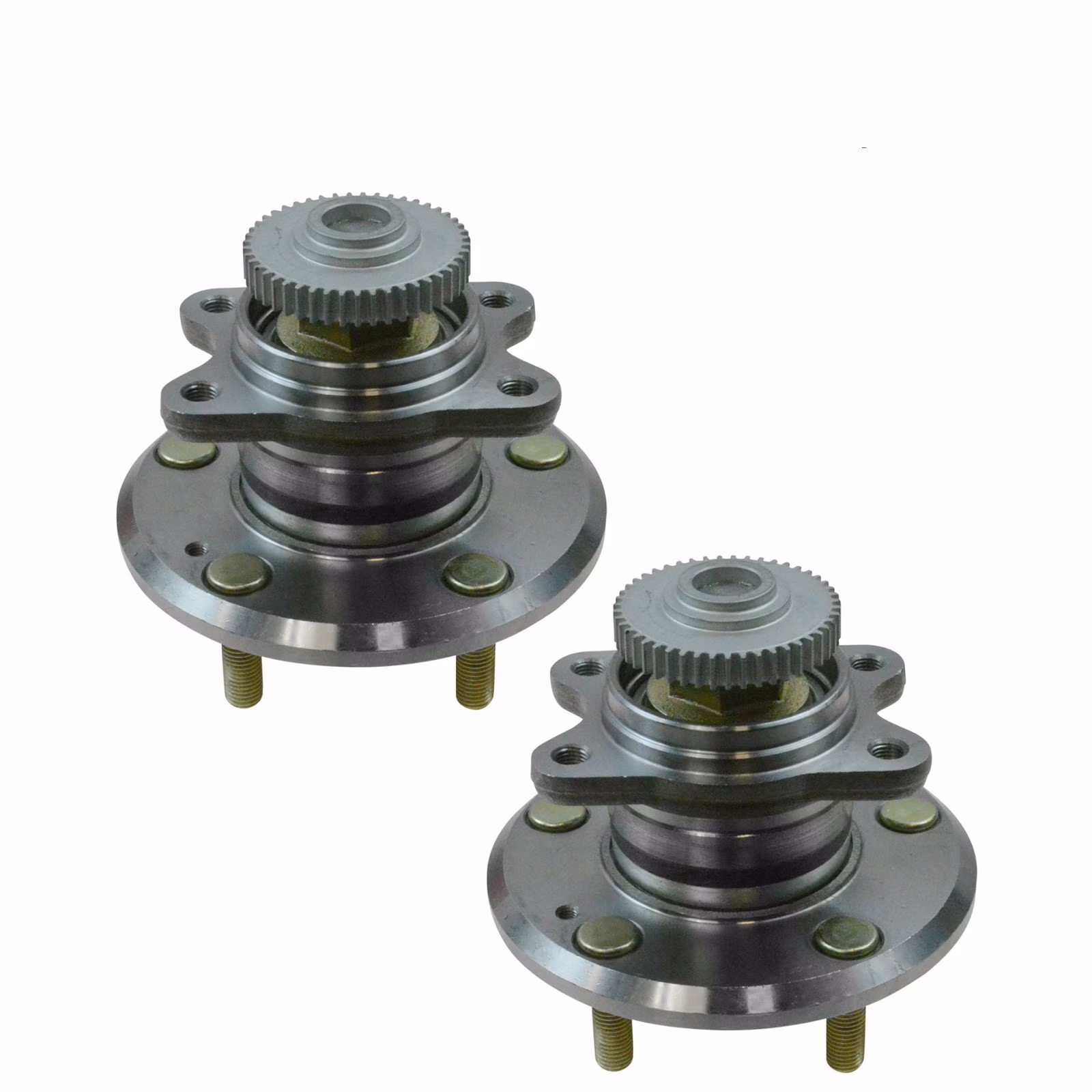 Teledu Wheel Bearing Hub Assembly Rear Pair For Hyundai Sonata Kia Magentis Optima ABS