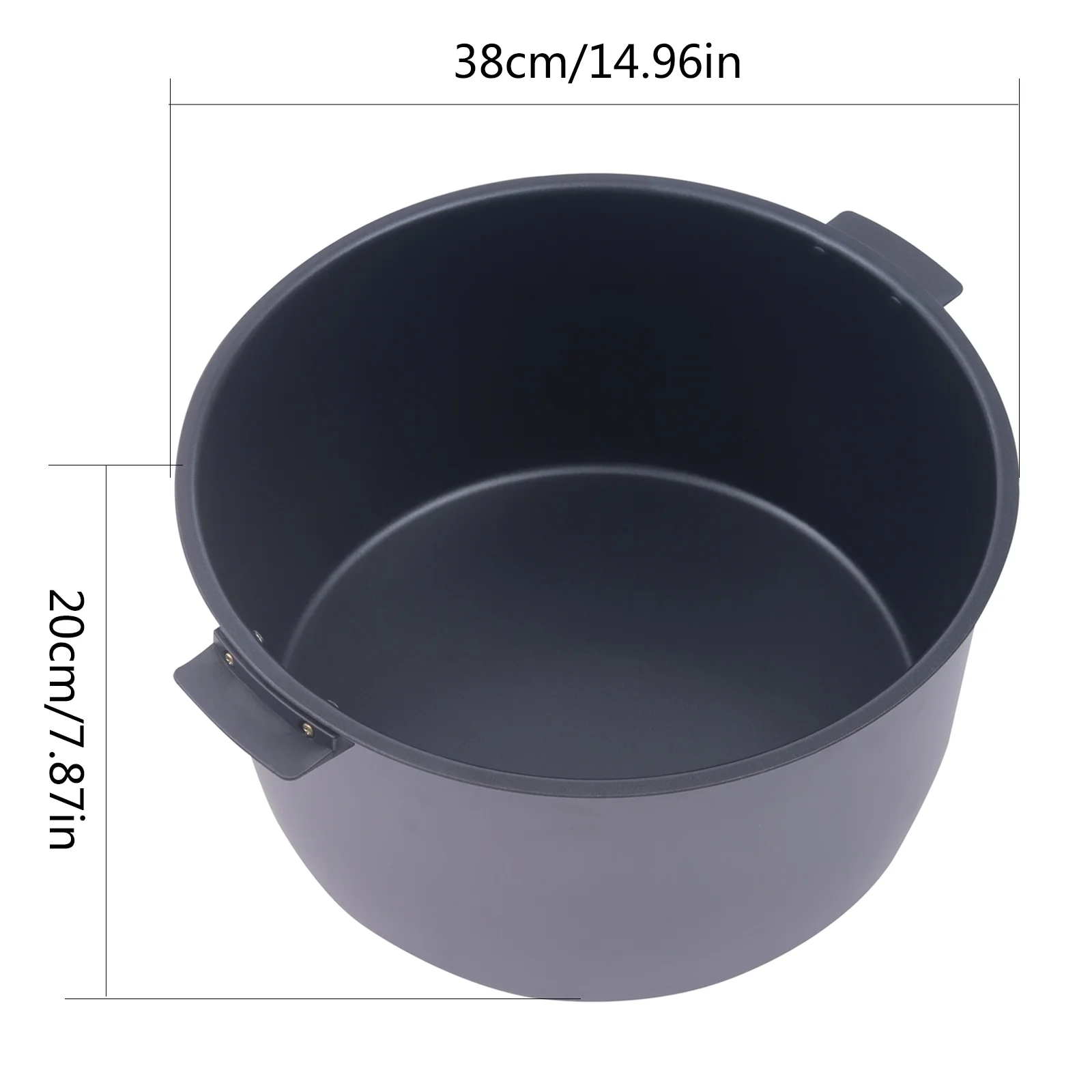 Miumaeov Rice Warmer Commercial with Dual Temperature Control Design, Non-stick Inner Pot, Efficient Insulation Electric Rice Warmer, Stainless Steel, 19 L/20QT-Large