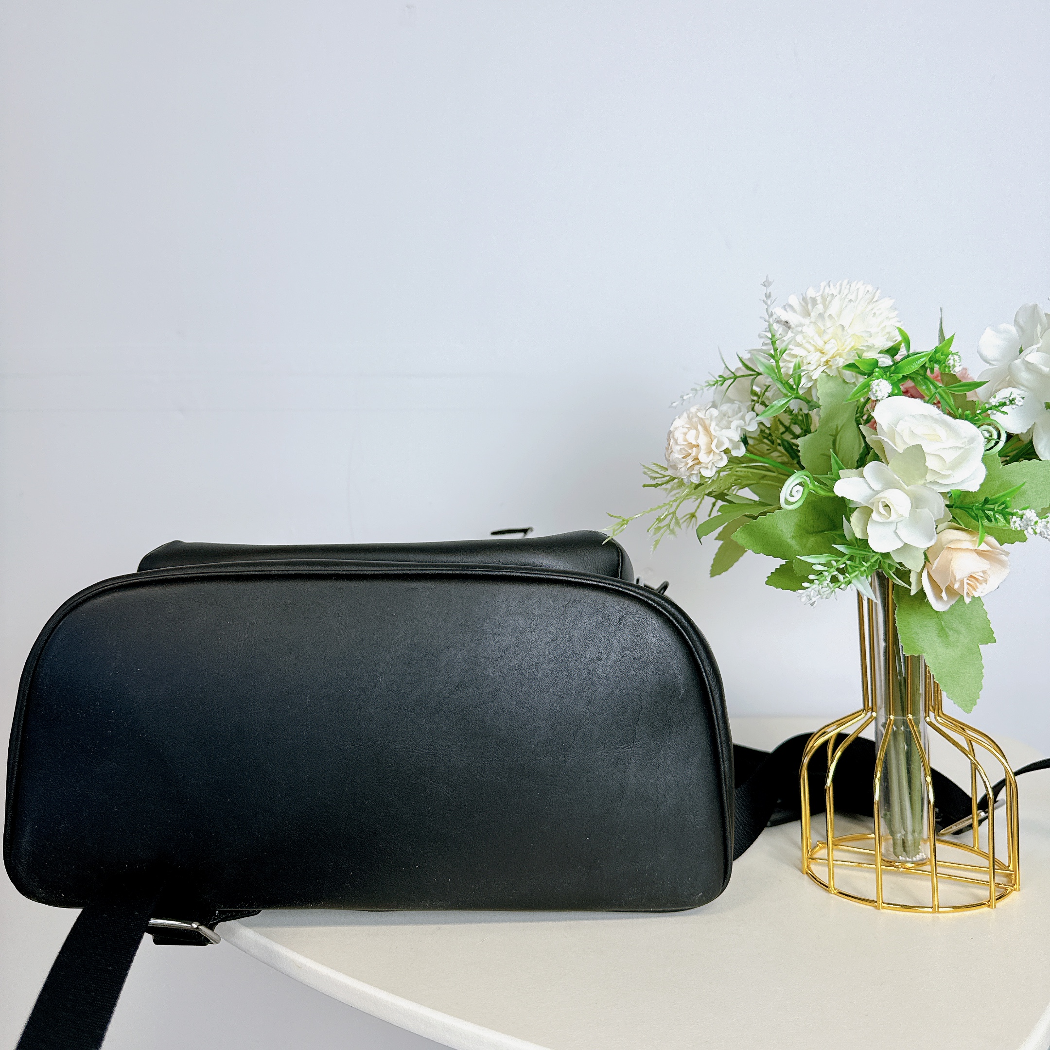 Coach CO920 West Backpack In Signature Canvas IN Chalk Black