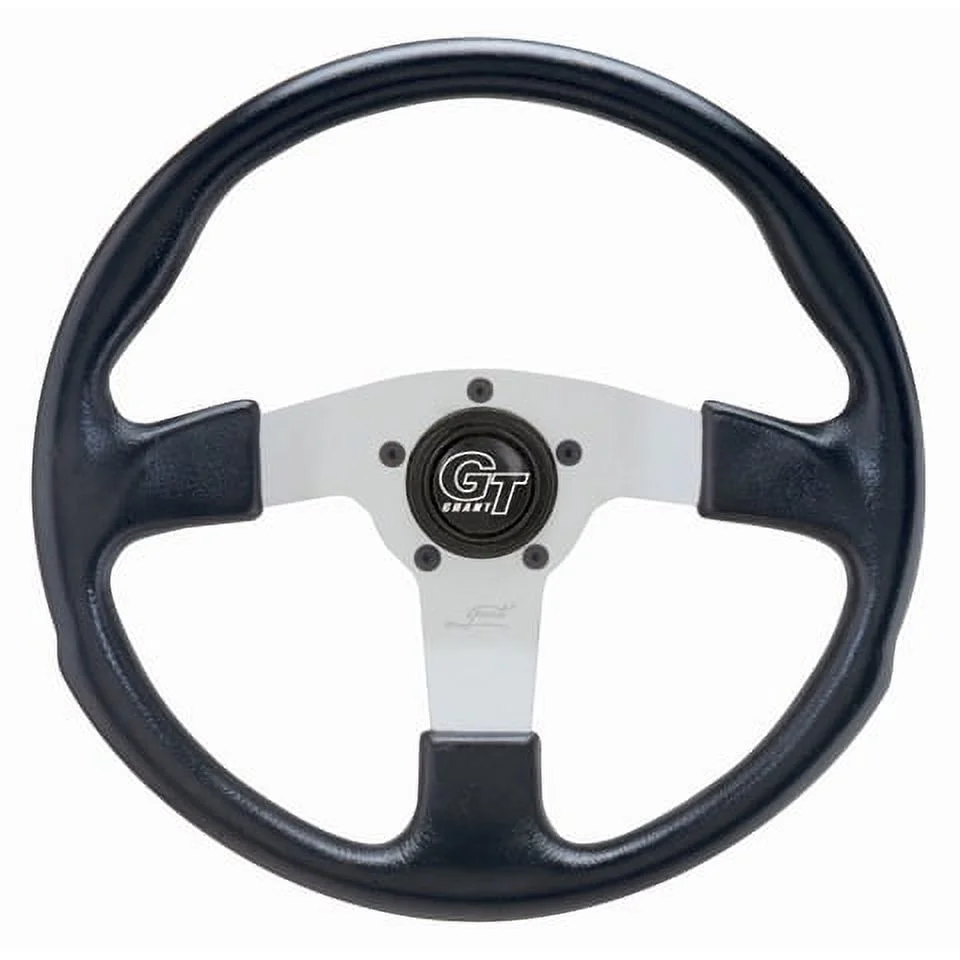 Grant Silver Anodize Aluminum 13 in Diameter GT Rally Steering Wheel P/N 760
