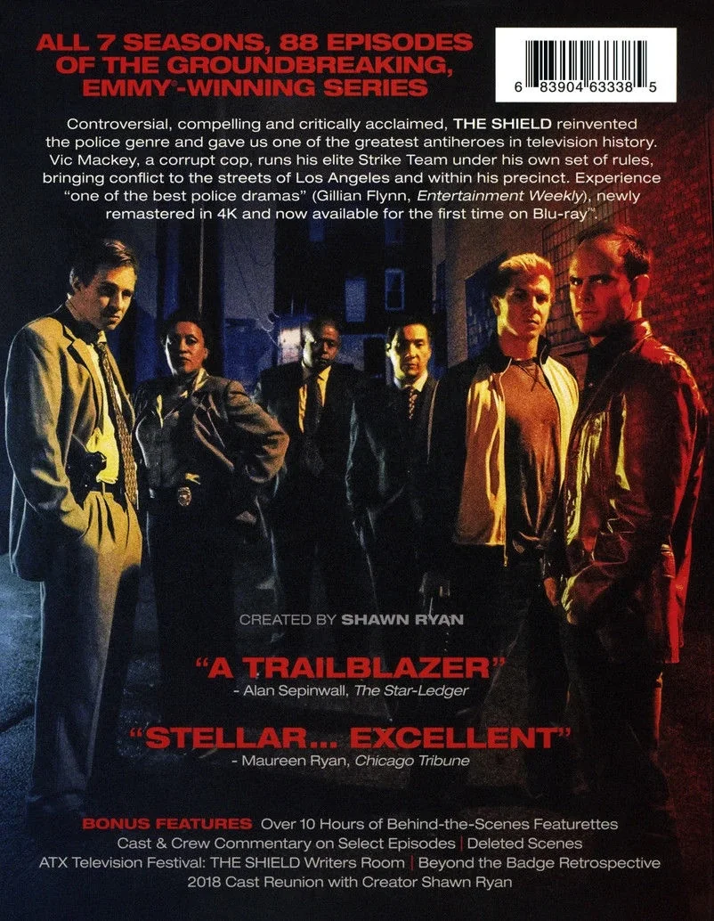 The Shield: The Complete Series (Blu-ray), Mill Creek, Drama