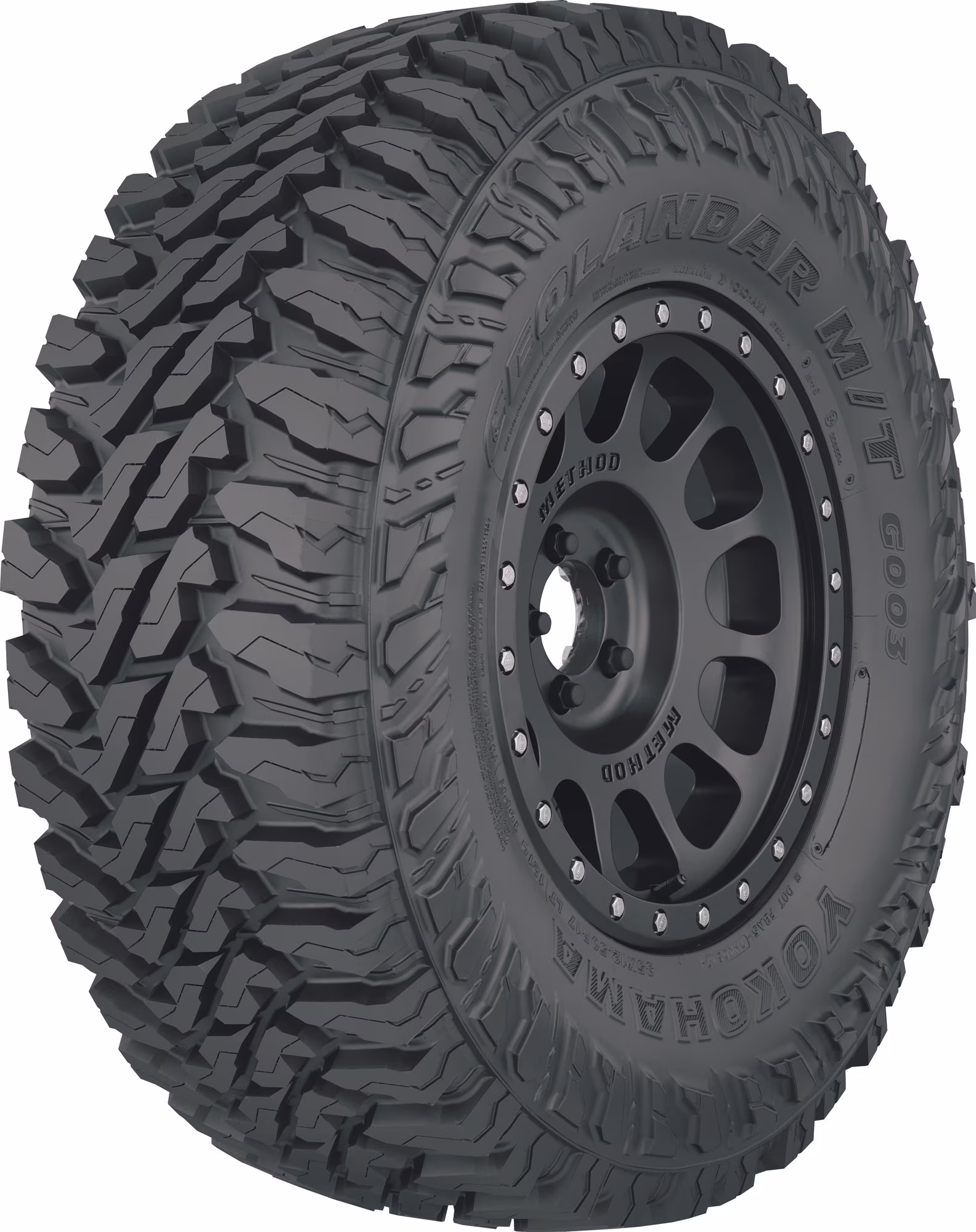 Yokohama Geolandar M/T 37X13.50R24/10 120Q BW Mud Terrain Tire