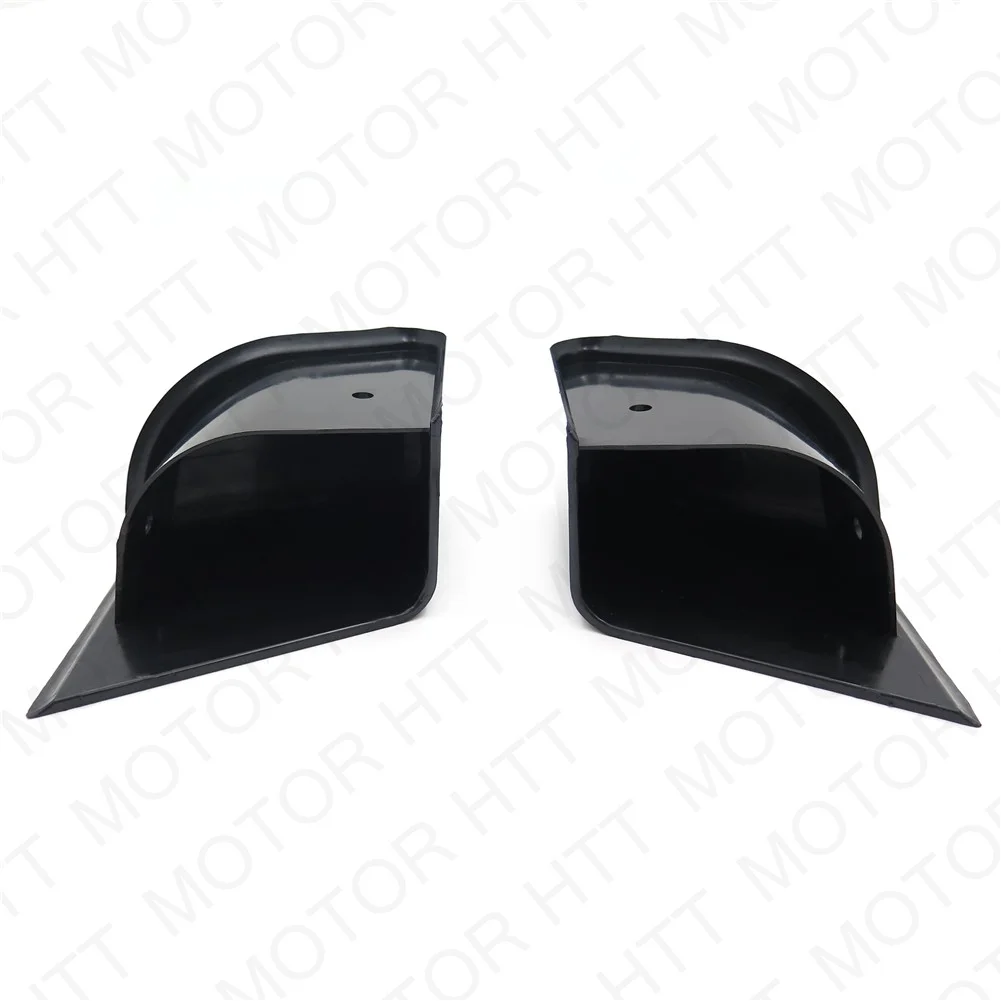 HTT- Left Right Side extended saddlebag block off Plug For Harley Touring 2014 & up