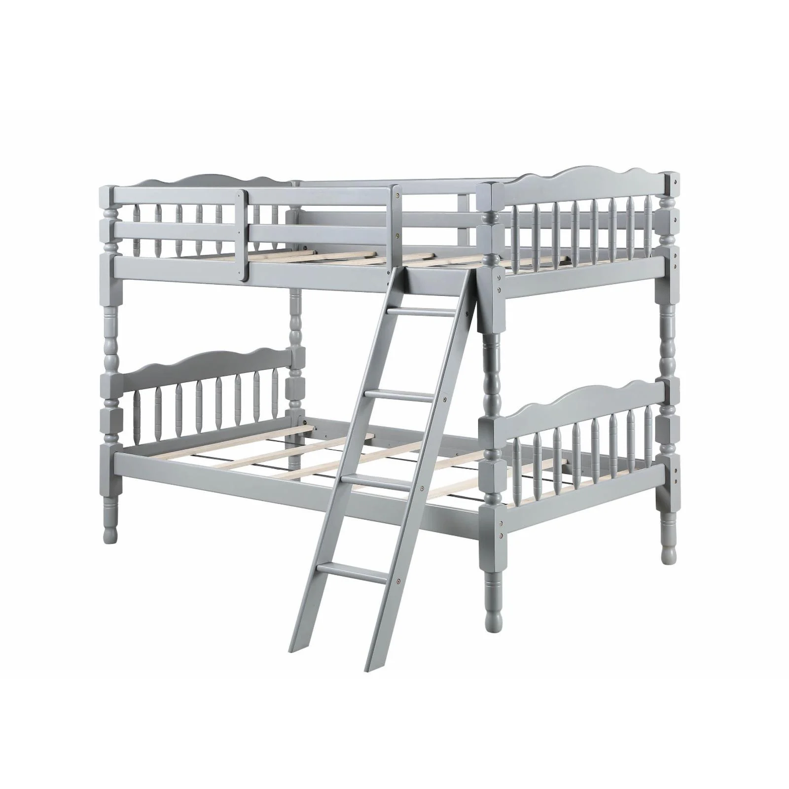 ACME Homestead Twin Twin Bunk Bed in Dark Blue Finish