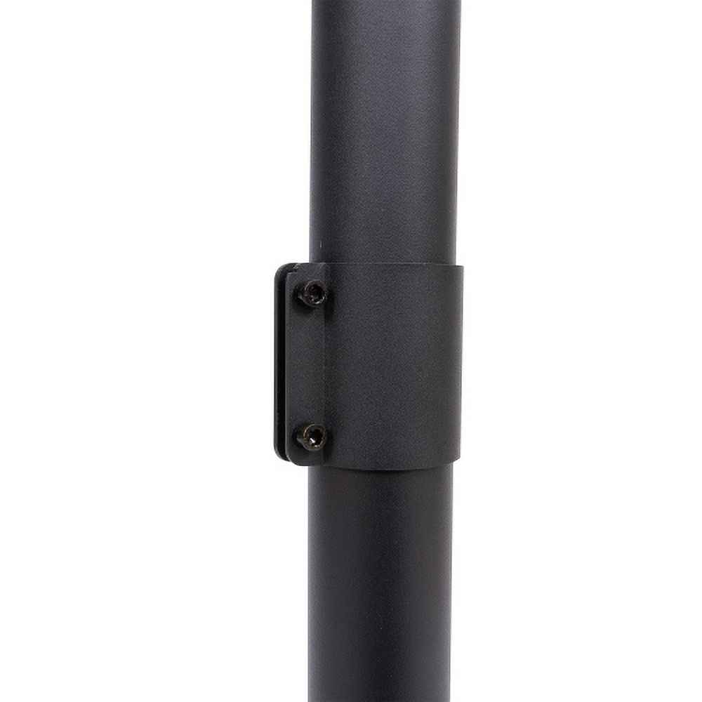 Mobile TV Stand on Wheels, Height Adjustable Tilt Rolling TV Stand