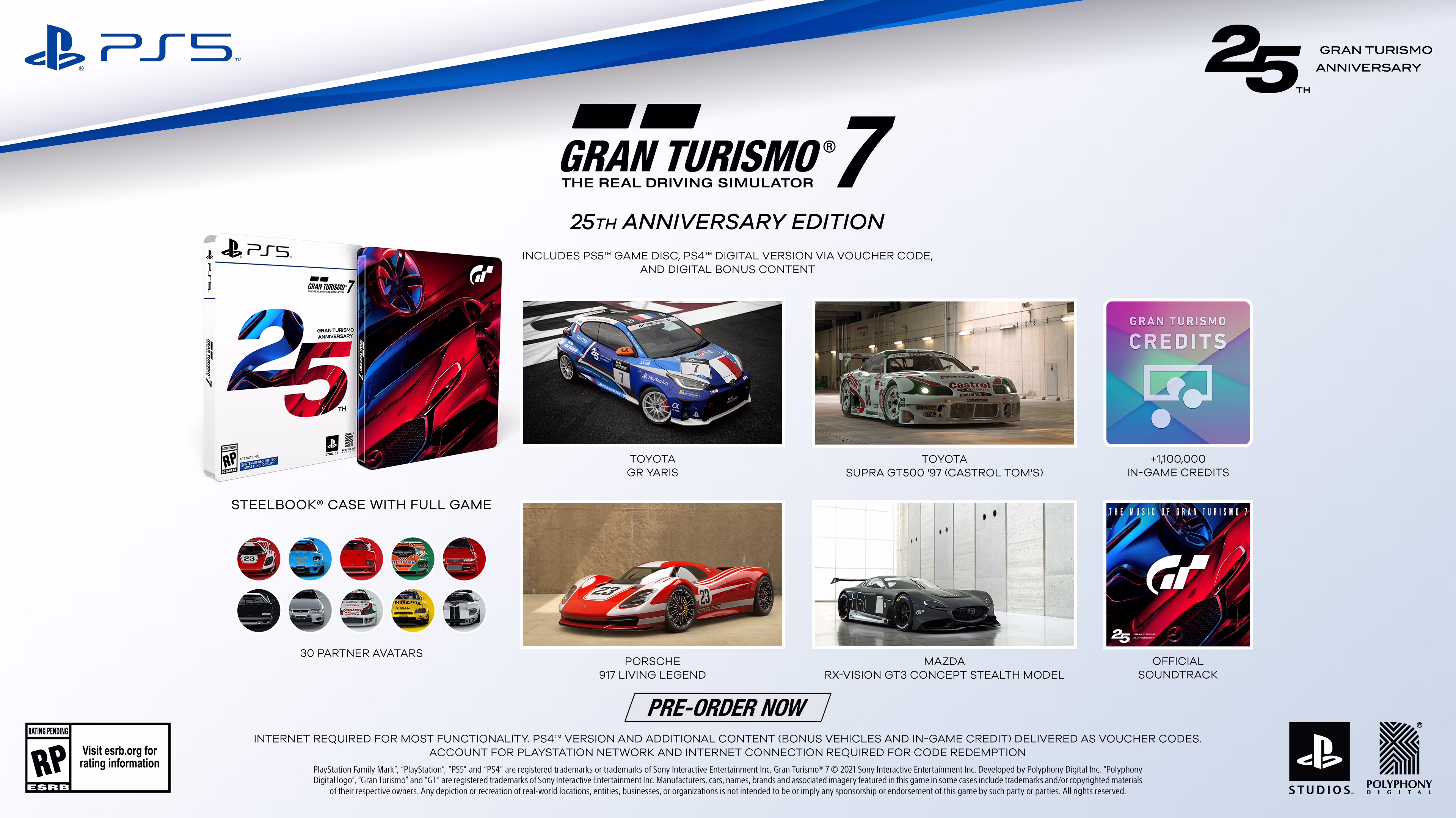 Pre-Owned Gran Turismo 7: 25th Anniversary Edition PlayStation 5