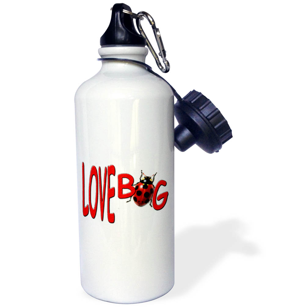 Love Bug 21 oz Sports Water Bottle wb-1319-1