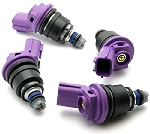 DeatschWerks Nissan G20 / SR20 / 240sx SR/KA 370cc Side Feed Injectors - 01J-00-0370-4
