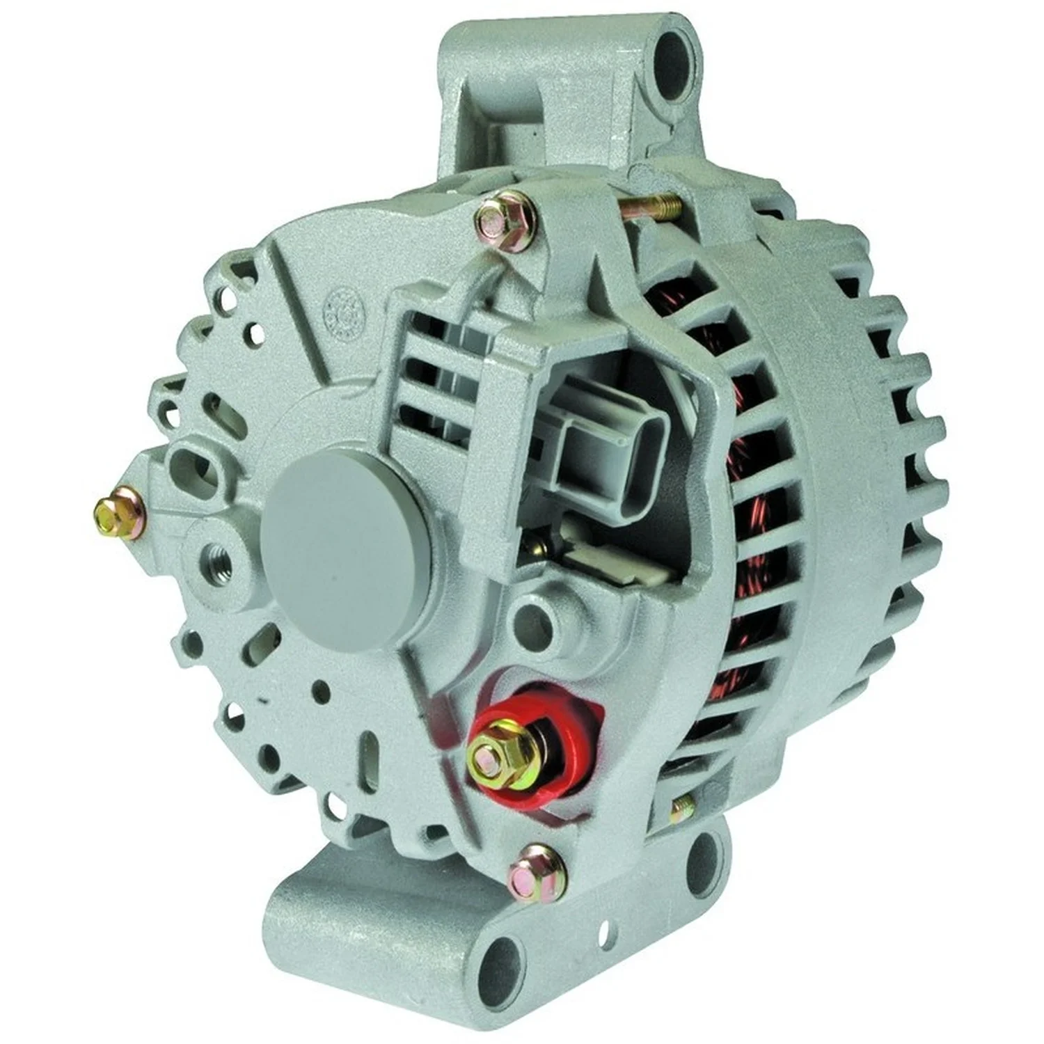 New Alternator Compatible With Ford F-250 F-350 F-450 F-550 Super Duty V8 7.3L Diesel 1999-2001 99 00 01 4U2Z-10V346-CKRM F81U-10300-EB F81Z-10346-EA F81Z-10346-EARM F81Z10V346EBRM