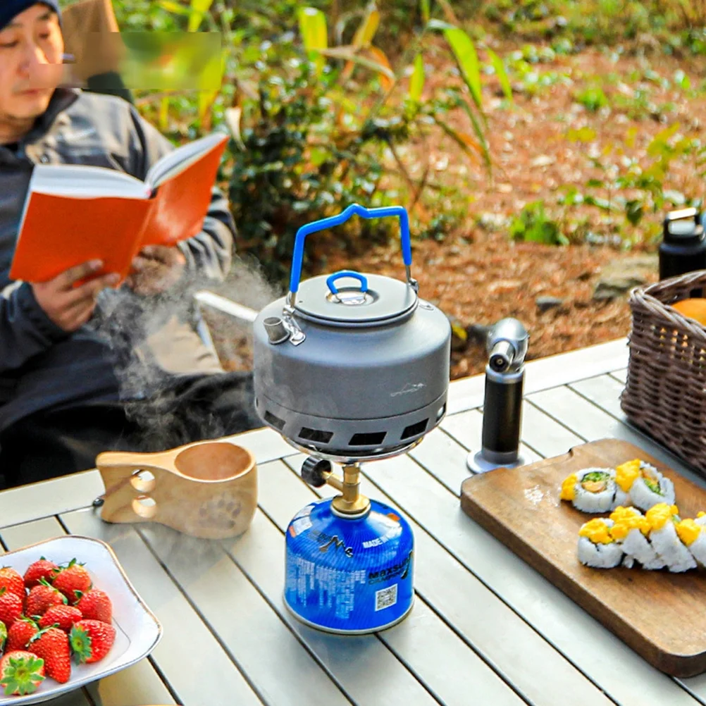 Compact Camping Kettle Aluminum Teapot 1L